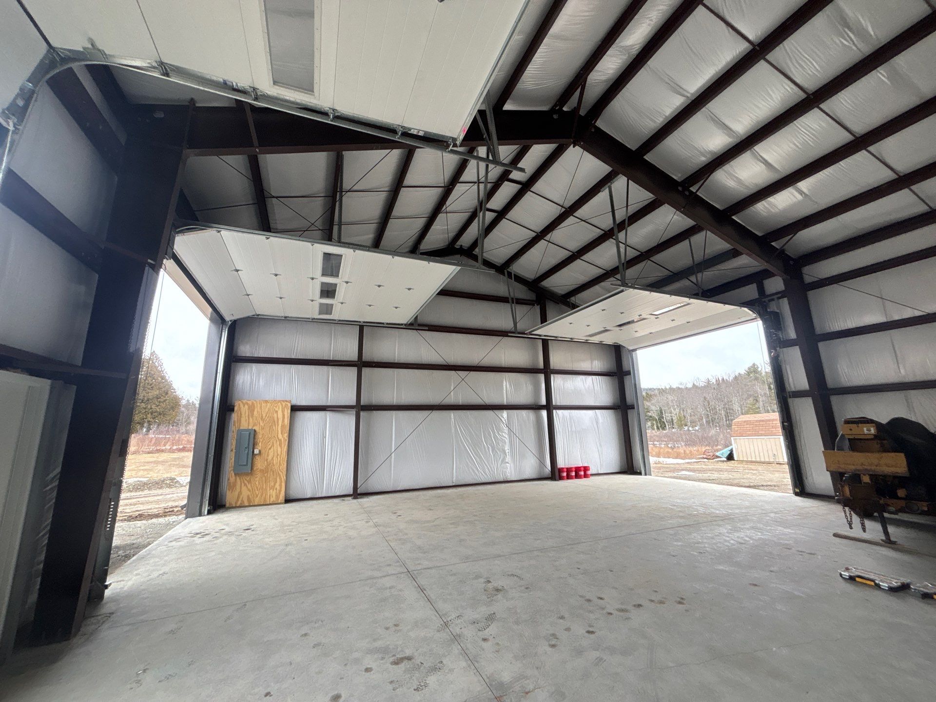 Commercial Door Installation using Raynor Aspen 138 Garage Doors by Keene Door