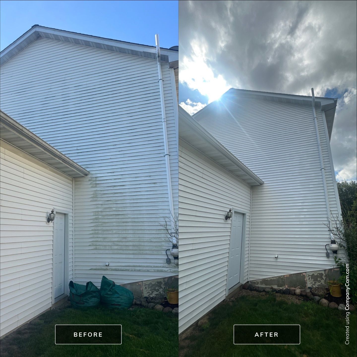 Project in Pleasant Prairie by Simmons Power & Soft Washing