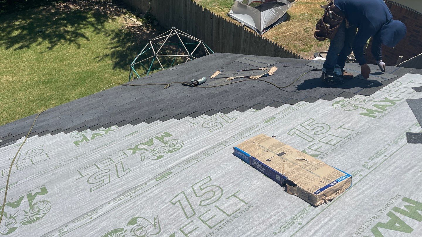 Residential Roofing Installation using GAF Royal Sovereign by A & H Roofing and Contracting, LLC