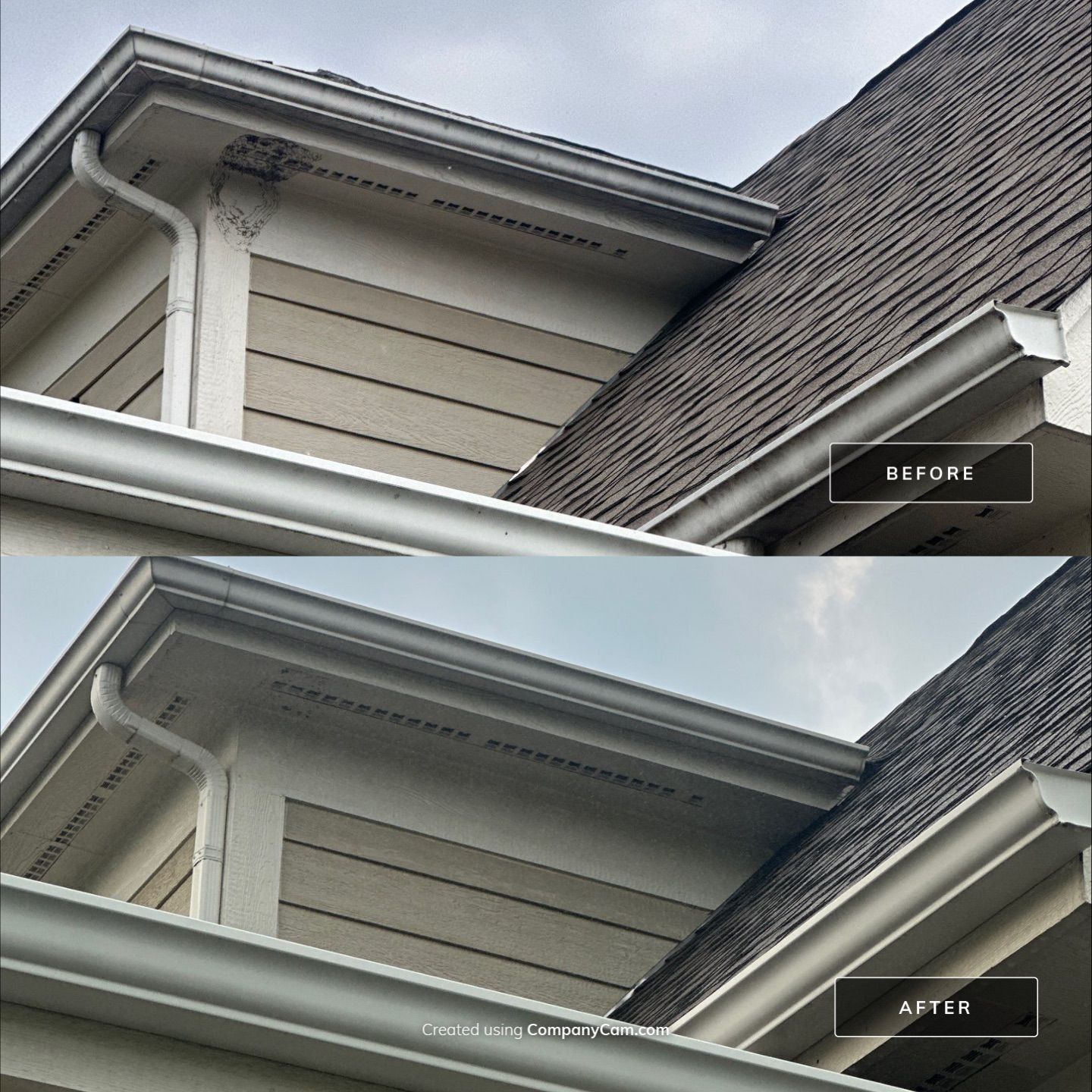 Project in Village of Lakewood by Simmons Power & Soft Washing