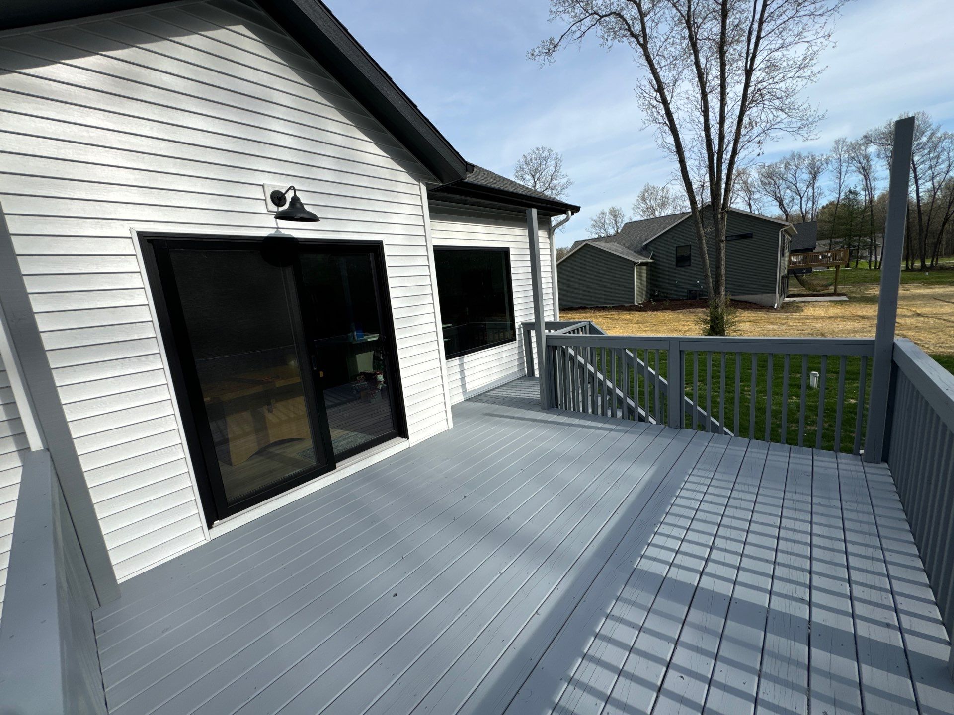 Deck Staining, Repairs & Sunshade Installation by Gordon Painting