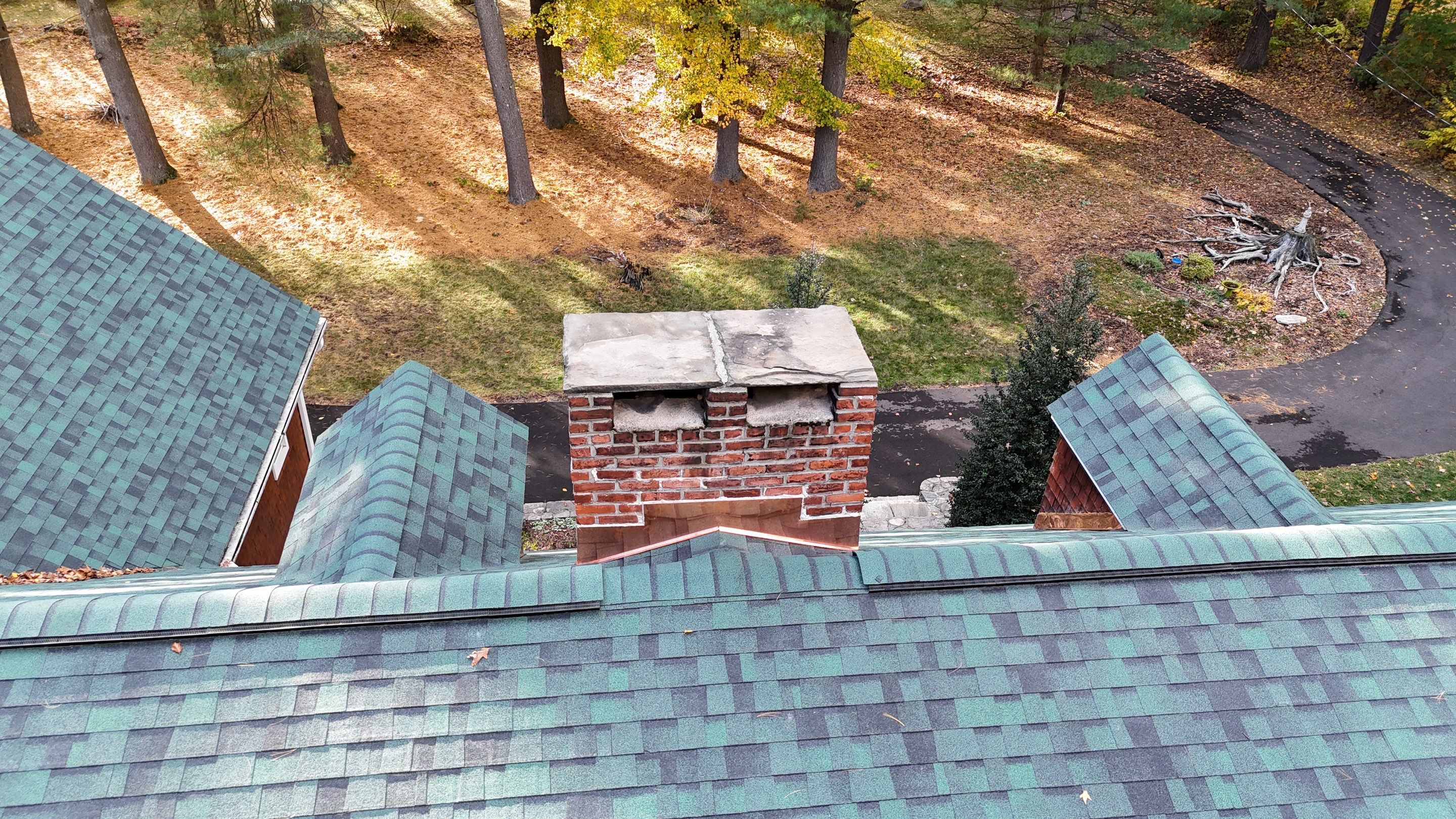 Owens Corning Duration : Chateau Green with Copper Accents in Avon, CT by Golden Shield Roofing