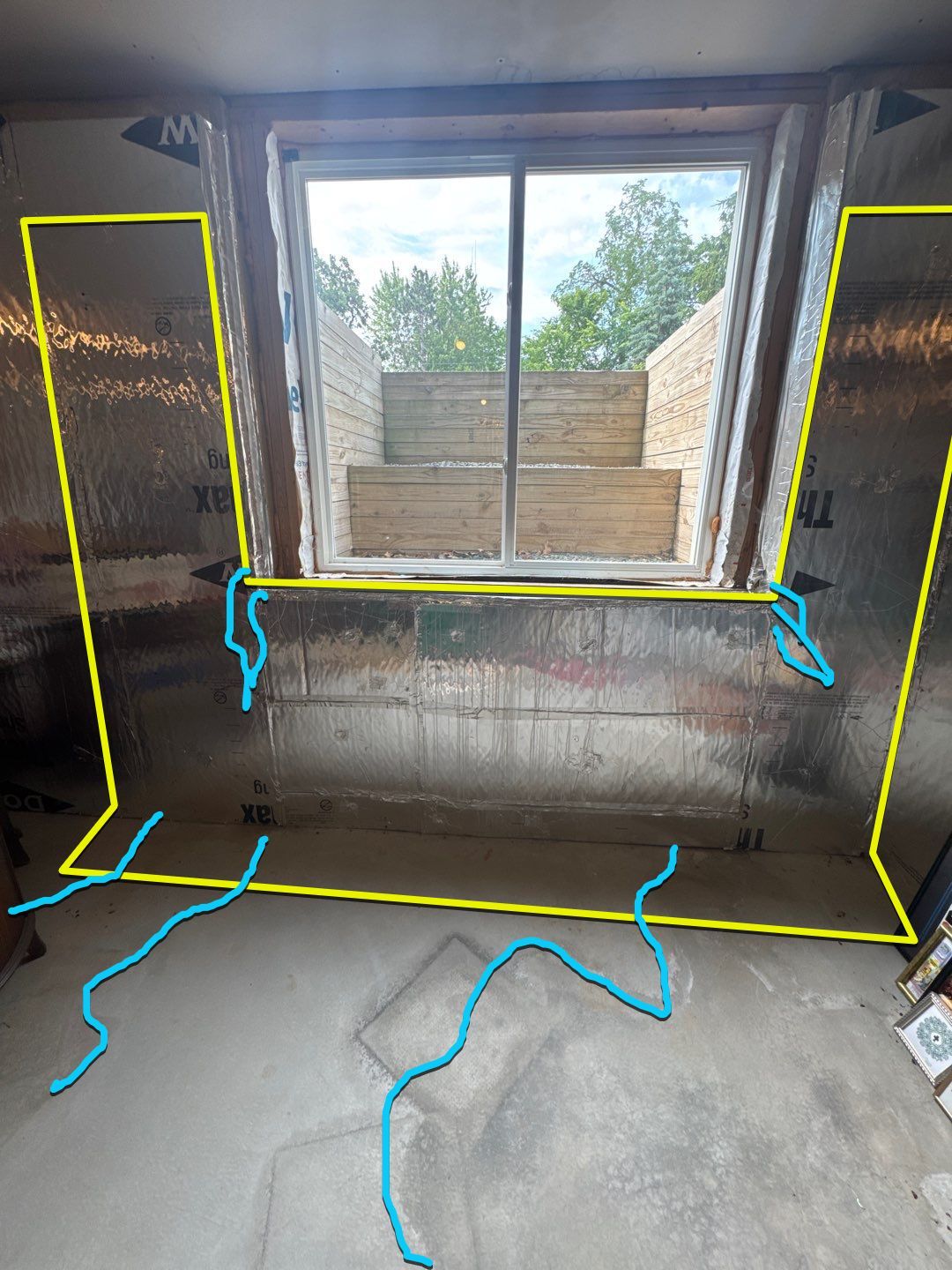 Keeping the Egress Window Well Dry by Waterproofing Northeast