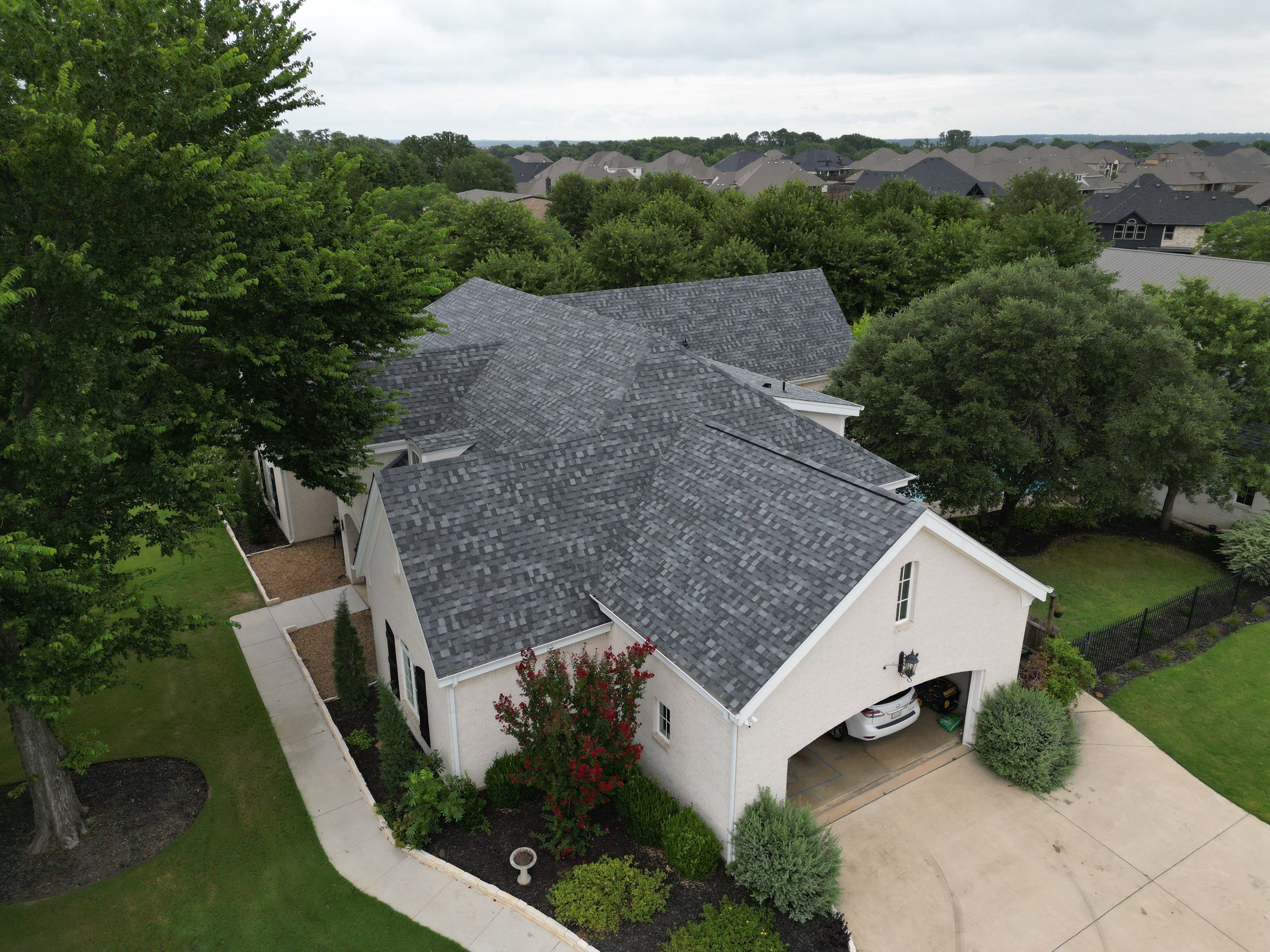 IKO Dynasty Summit Gray by First Out Roofing 