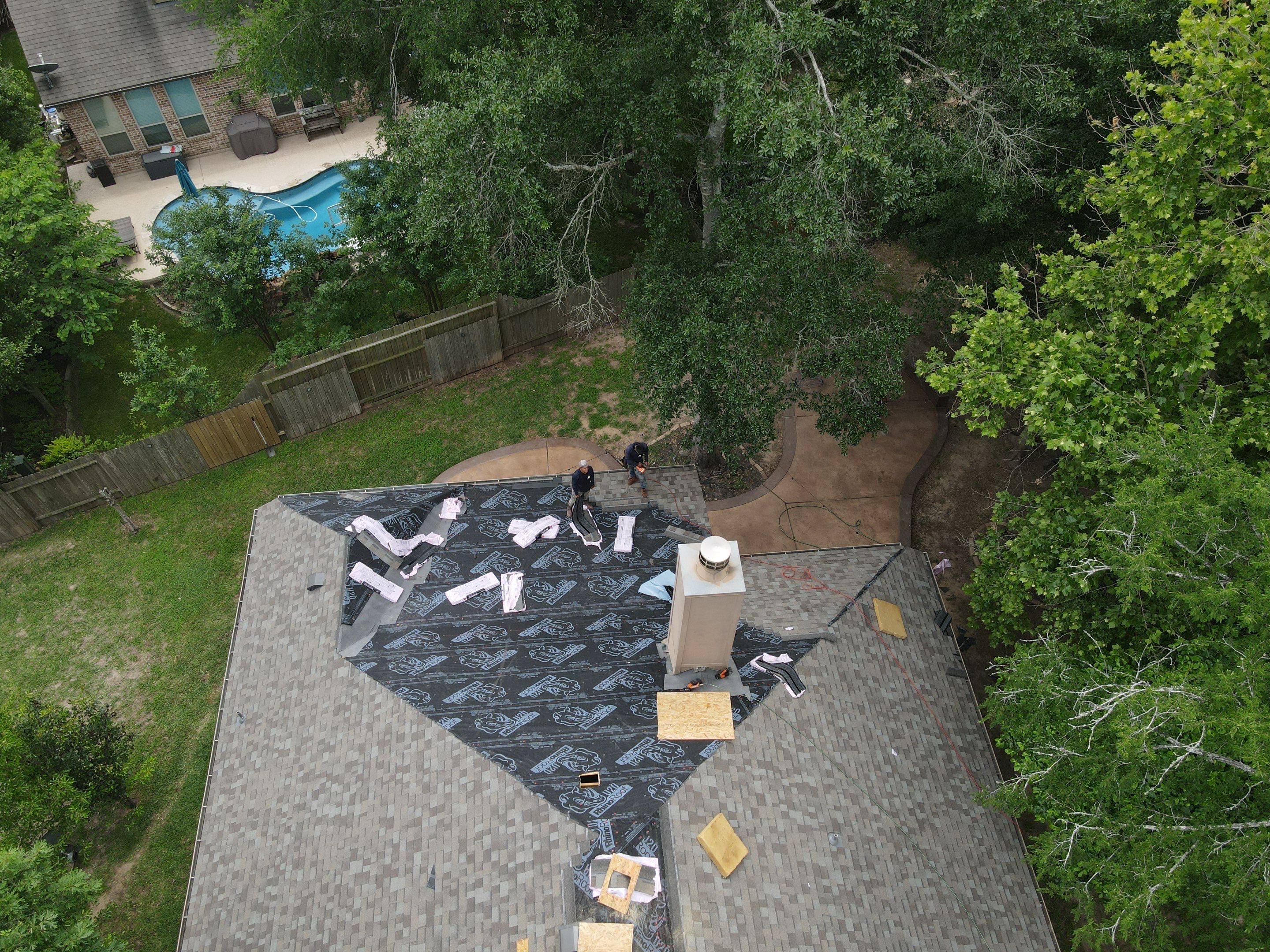 Residential Roofing Installation using Owen's Corning Duration by Roof Concepts Construction