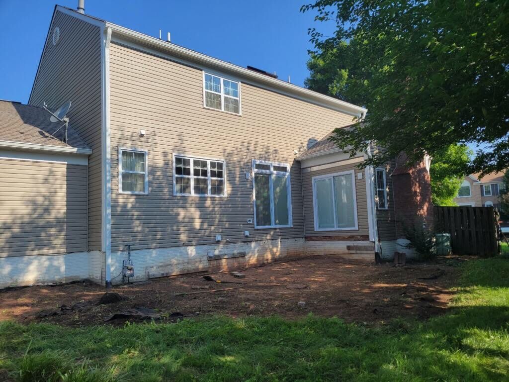 Deck Installation using Trex Rocky Harbor Decking by RJC General Construction, LLC.