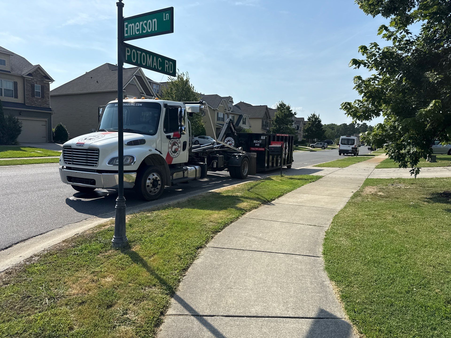 Project in Indian Trail by Badger Hauling