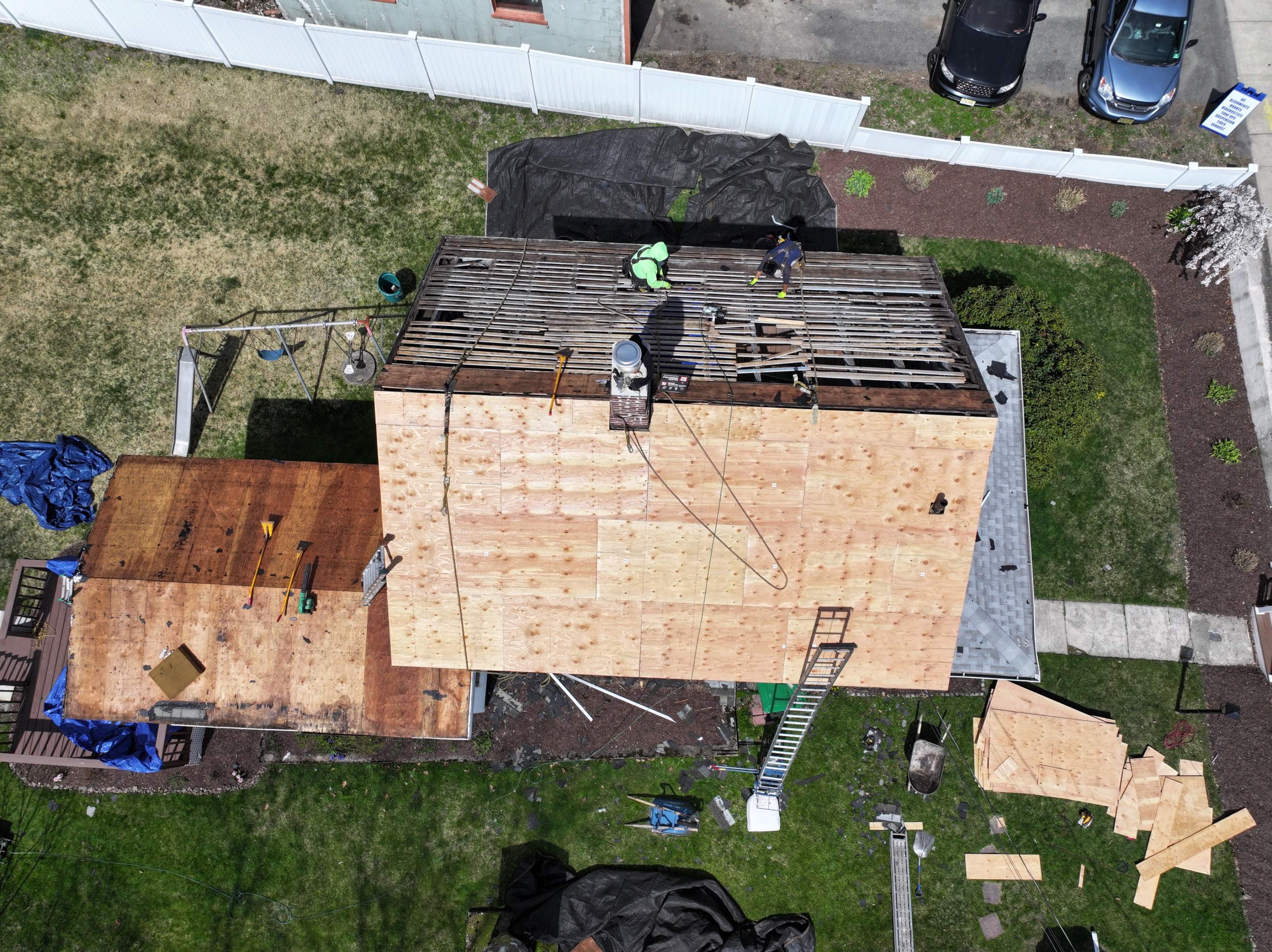 Project in High Point by Carolina Roof Repair Experts