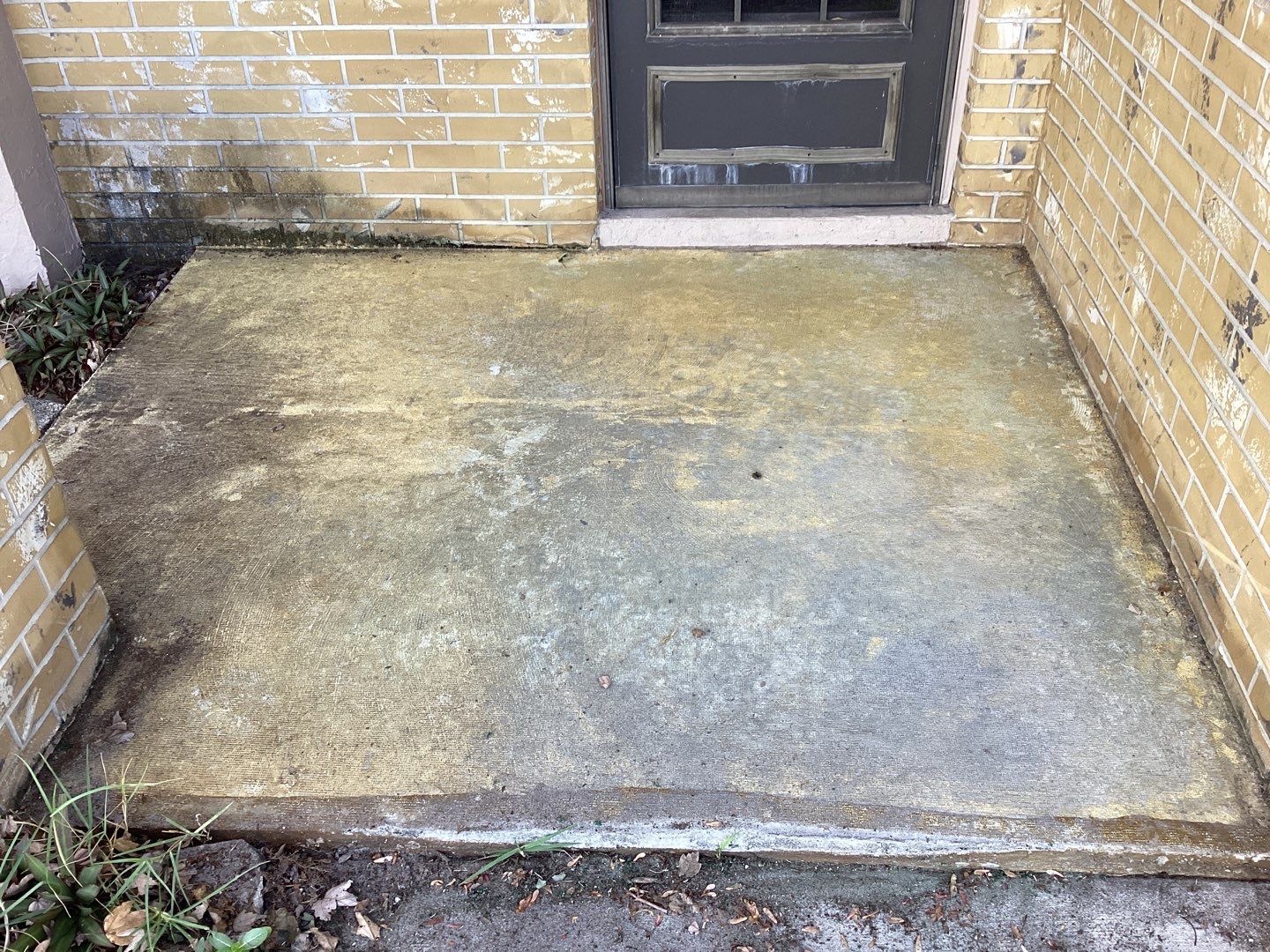 Patio using Cordwood by Amvet concrete coatings llc