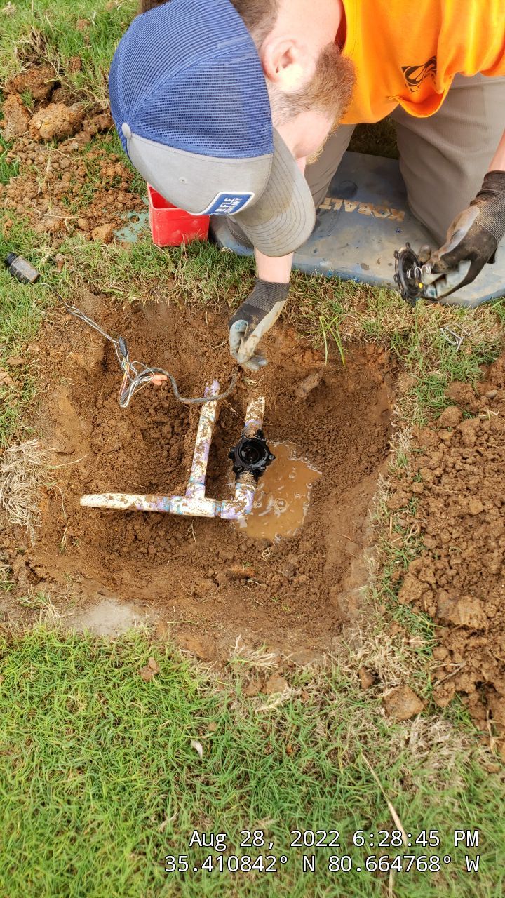 Harris Teeter Fuel Station Project Concord NC - (Commercial) by Carolina-Metro Landscape, Inc