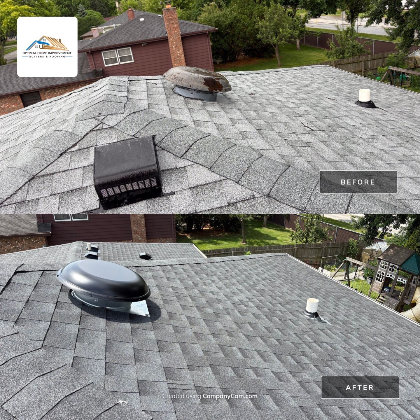 Roofing with GAF by Optimal Home Improvement 