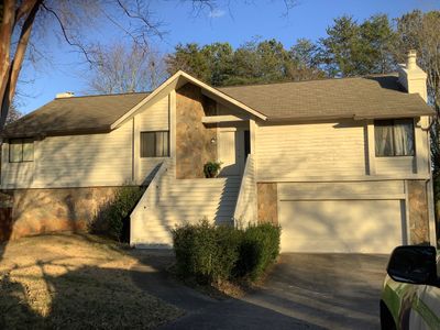 Full Exterior Siding Painting and Trim Update in Marietta