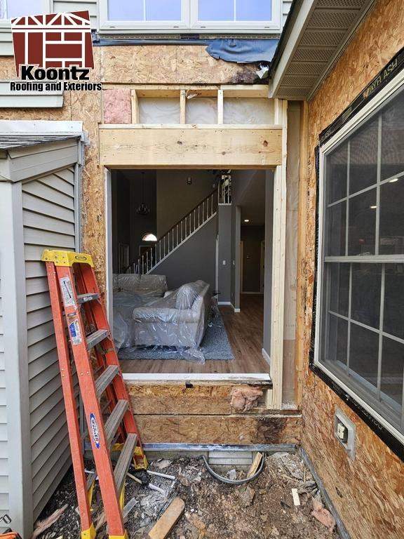 Window Installation using ViWinTech Windows by Koontz Construction