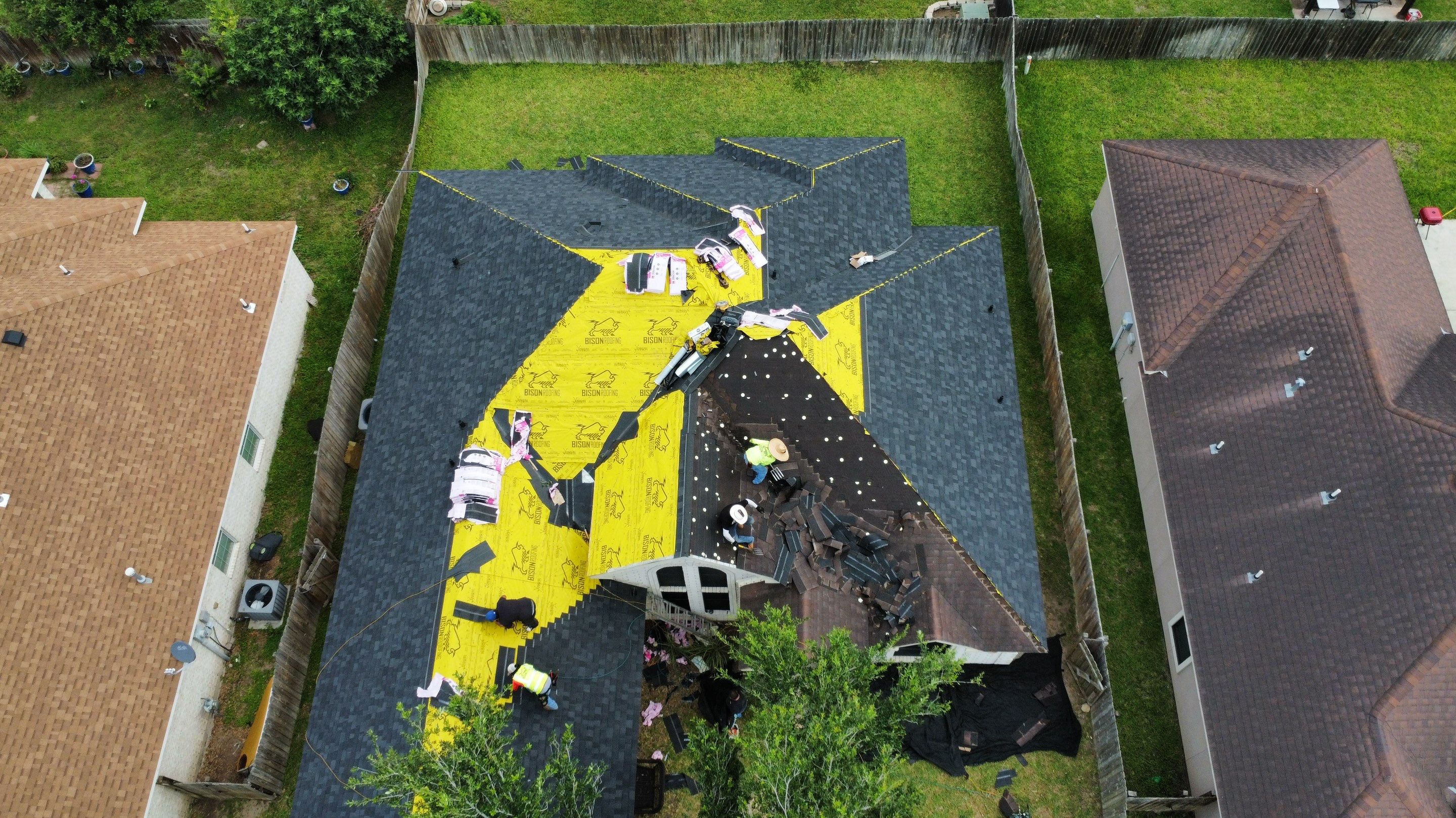 Roof Replacement by Bison Roofing  