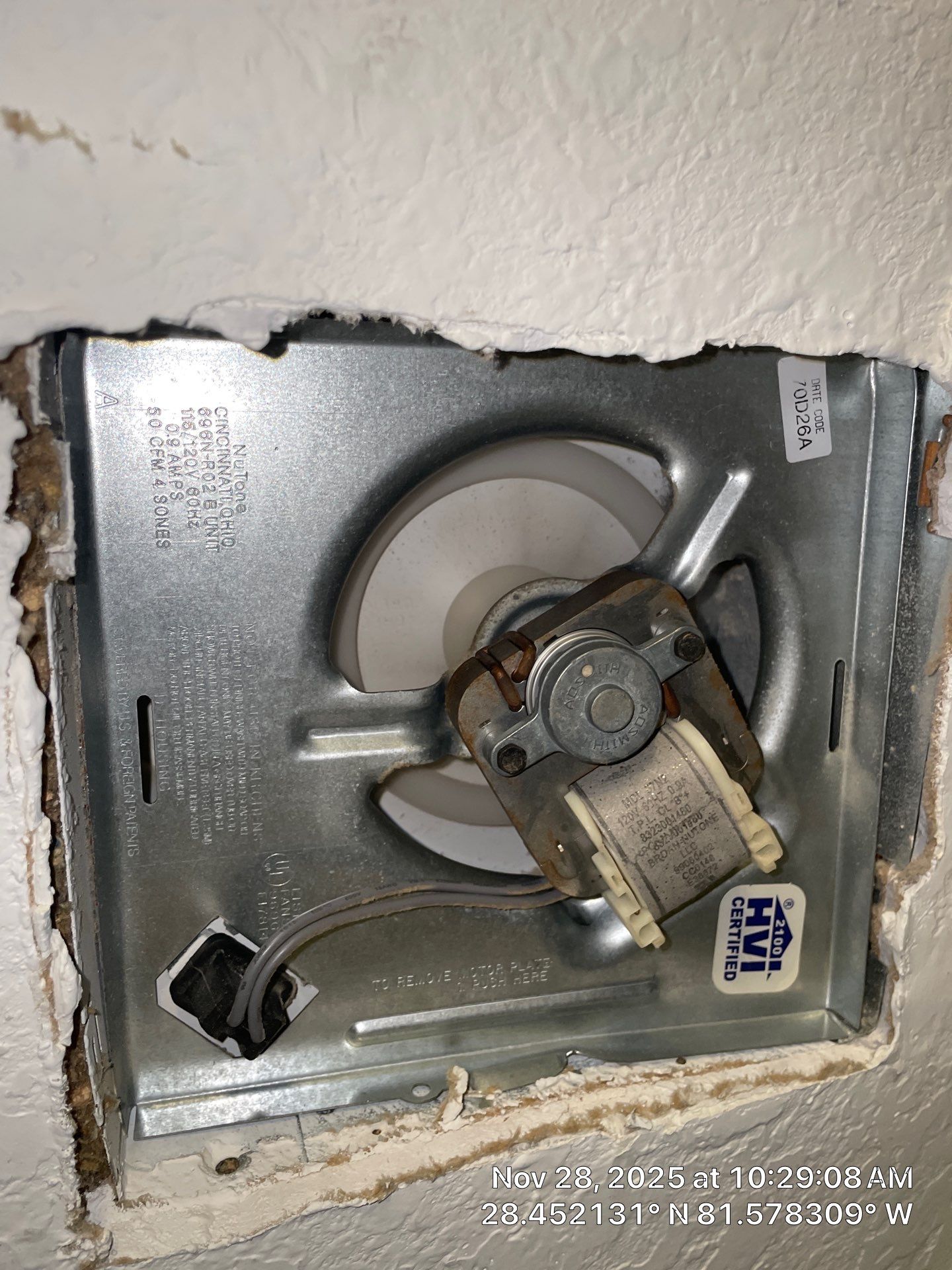 Air Duct and Bathroom Exhaust Fans Cleaning Boot Repair in Windermere by Hygienic Air, Inc