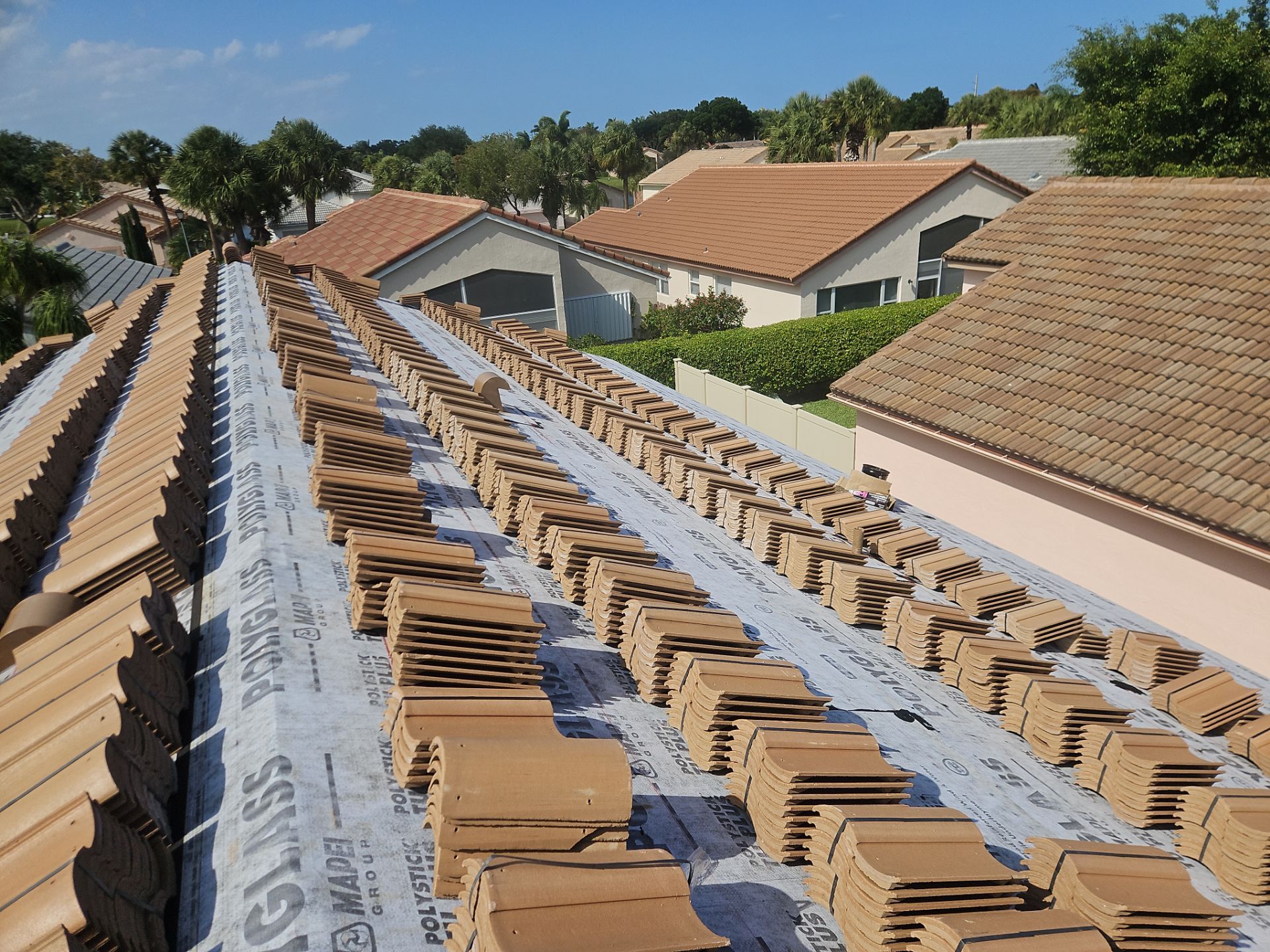 Residential Roofing Installation using WestLake Roofing Tile by BLUES BROTHERS ROOFING