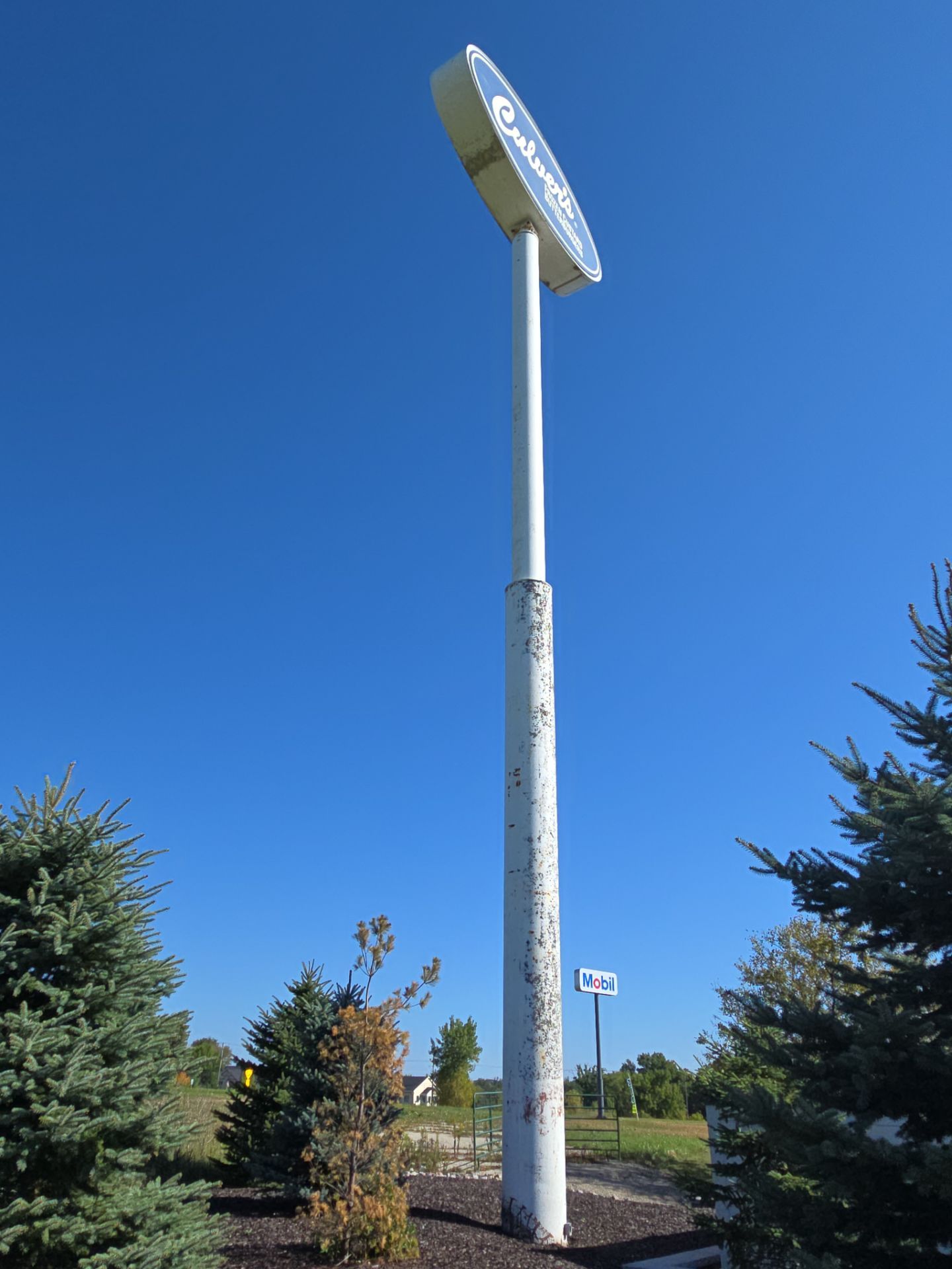 Culvers Marquise Sign Post by Blair Commercial Painting, LLC