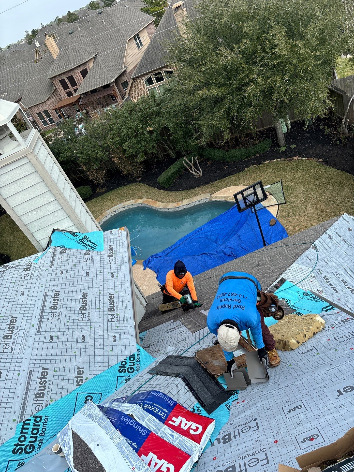 Roof Replacement in Spring TX by Roof Repair Company