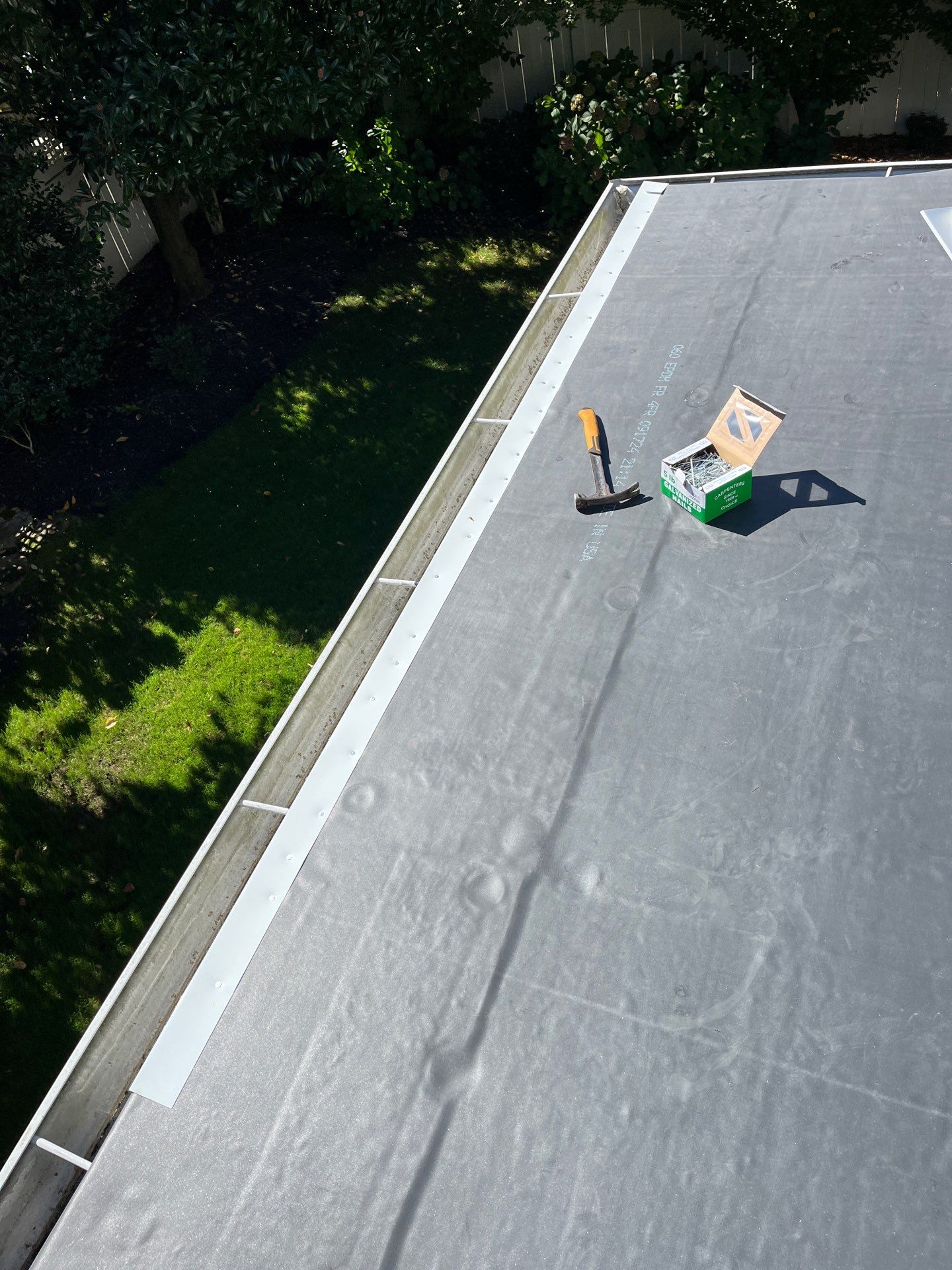 McLean - Residential Flat Roof Replacement with Carlisle Syntec EPDM by RM Banning, Inc.