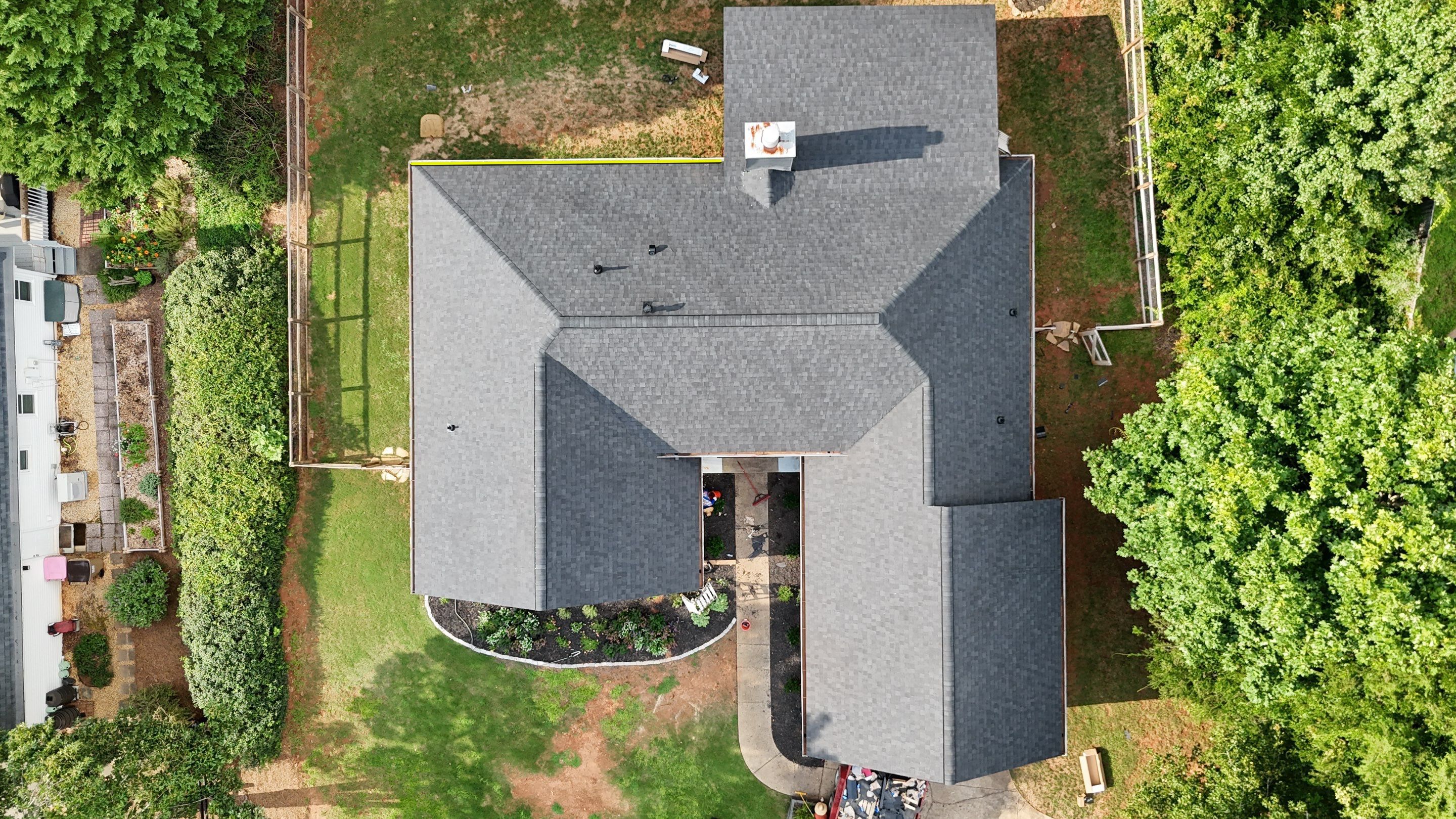 Cumming, GA Roof Replacement CertainTeed Landmark Charcoal Black by Reset Roofing