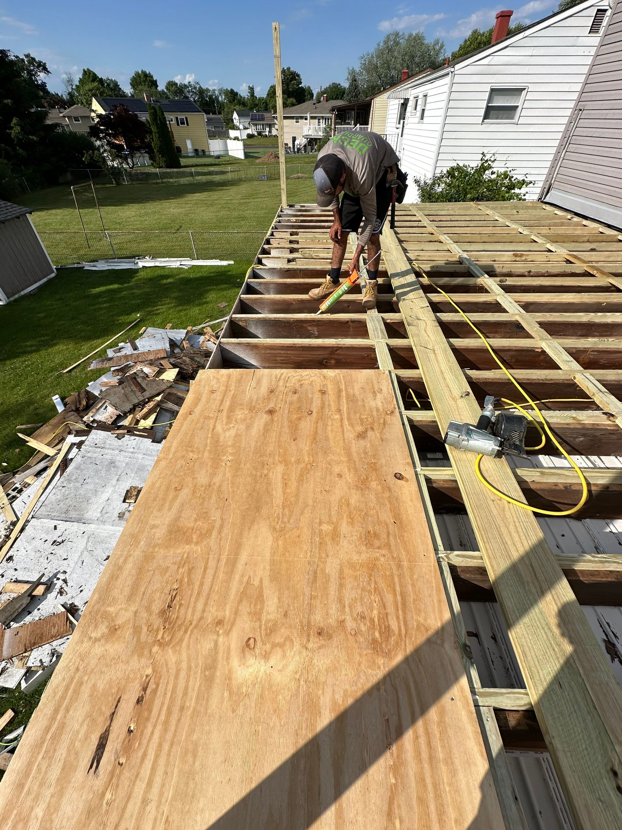 Deck Resurface with Waterproof System by deck guardian