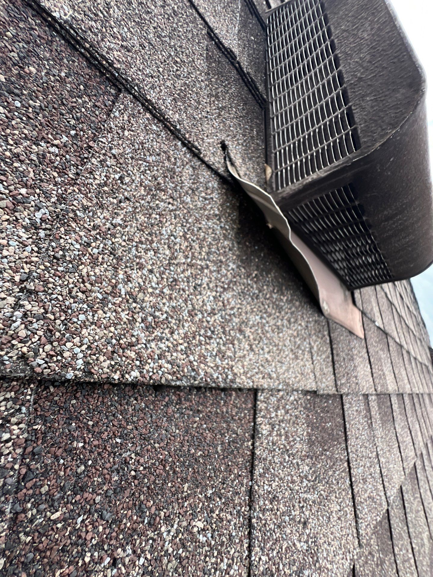 Hail Damage using Owen's Corning Duration (Lifetime) Shingles by Roof Repair Company