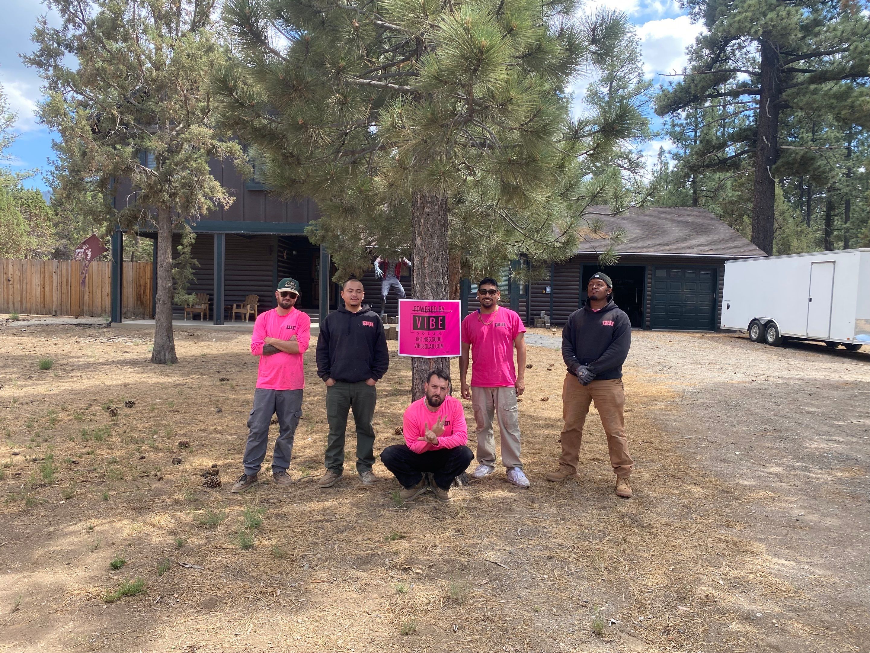 Big Bear Solar Power Installation with Tesla Powerwall by VIBE SOLAR