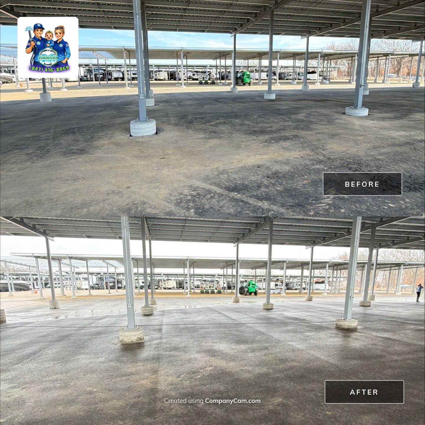 Project in Volo by Simmons Power & Soft Washing