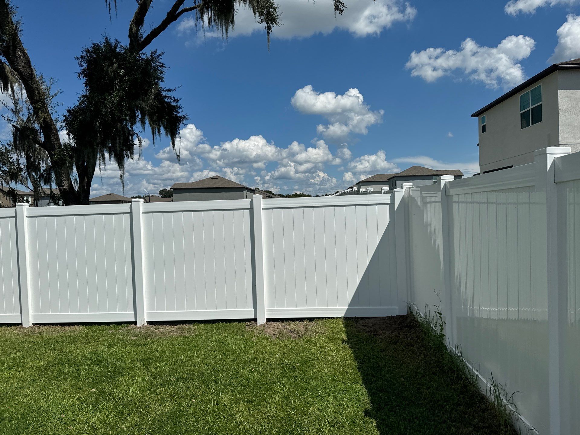 Vinyl Fence Installation using 6Ft White Vinyl Privacy Fence by Asap fence and gates, LLC
