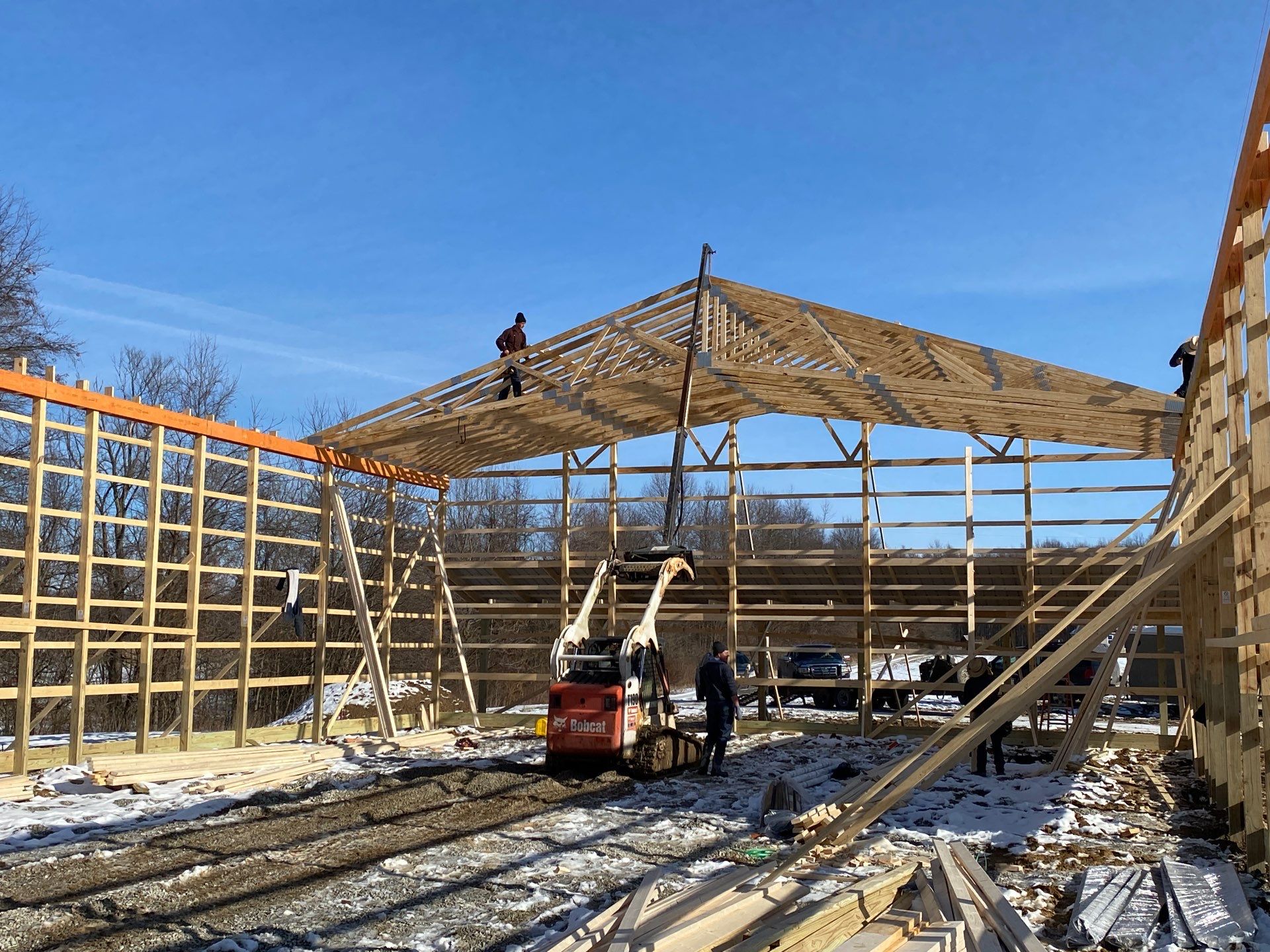 50'x120'x17' Barndo/Garage by The Barn Builders