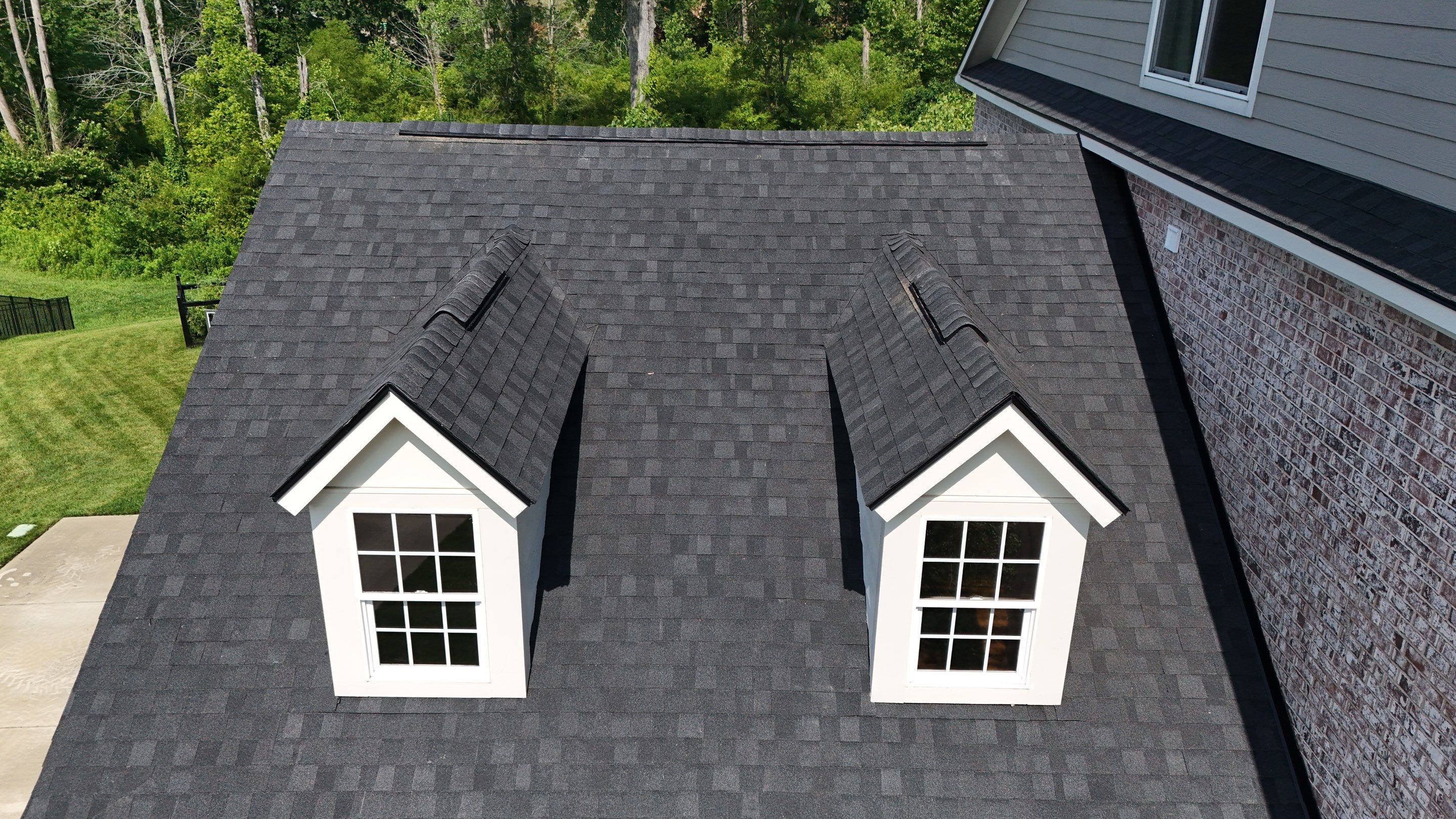 Charcoal Black Re-Roof by Royal House LLC