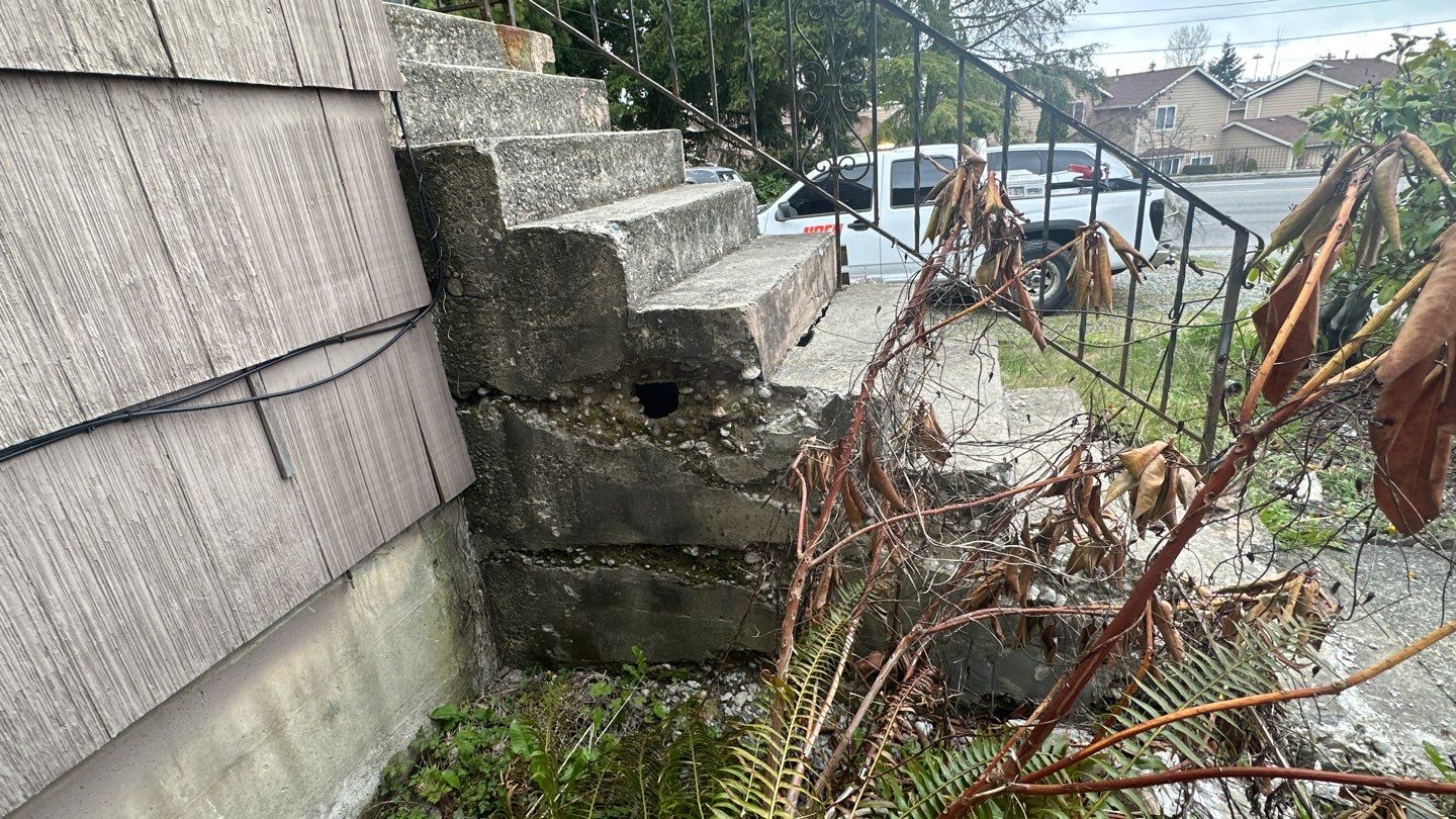 Cheyanne | Concrete Wall & Stairs  by Jireh Asphalt & Concrete Inc 