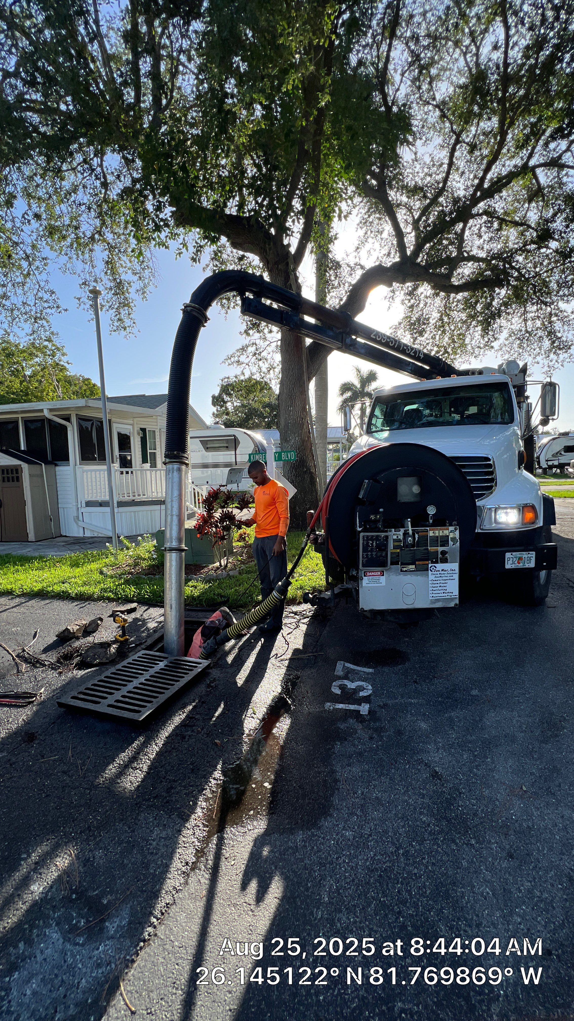 Naples RV Resort Stormwater System Maintenance  by Don Mar, Inc. Storm Water Solutions