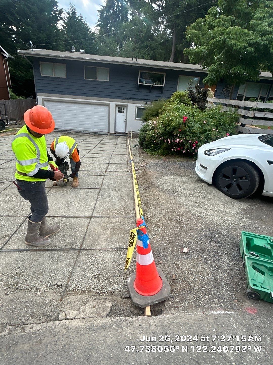 Nathan | Concrete Driveway & Walkway by Jireh Asphalt & Concrete Inc 