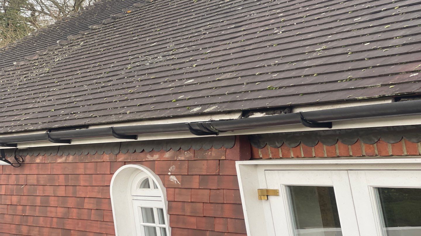 Roof Cleaning and Biocide Treatment using Honda 15lpm Low Pressure Washing Machine by Ges Exterior Cleaning ltd