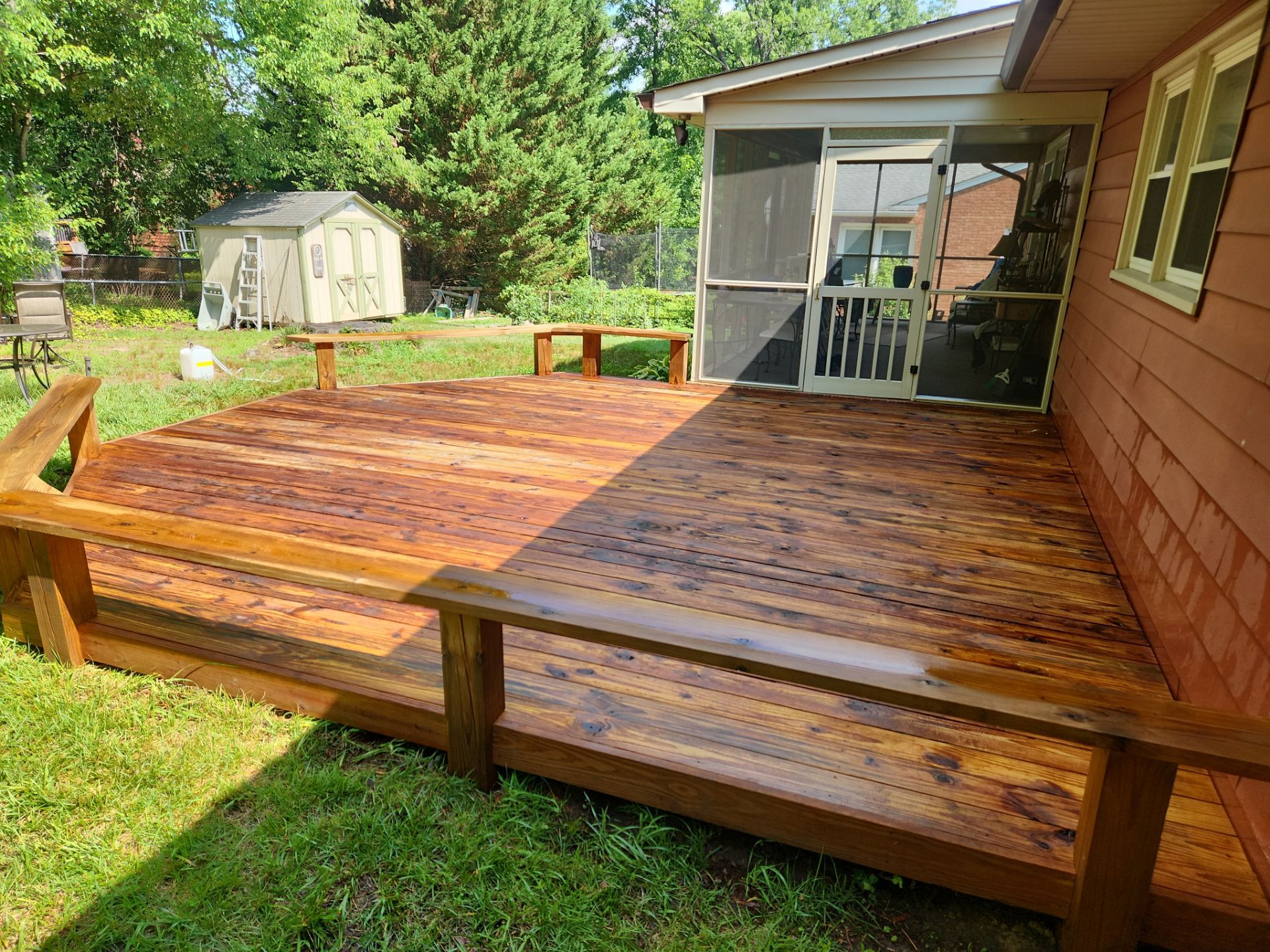 Deck using Wood Sealant by DuraSeal