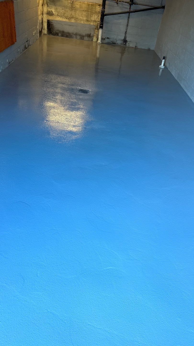 Basement + Garage Project in Pittsburgh by Floors in a Day, Inc