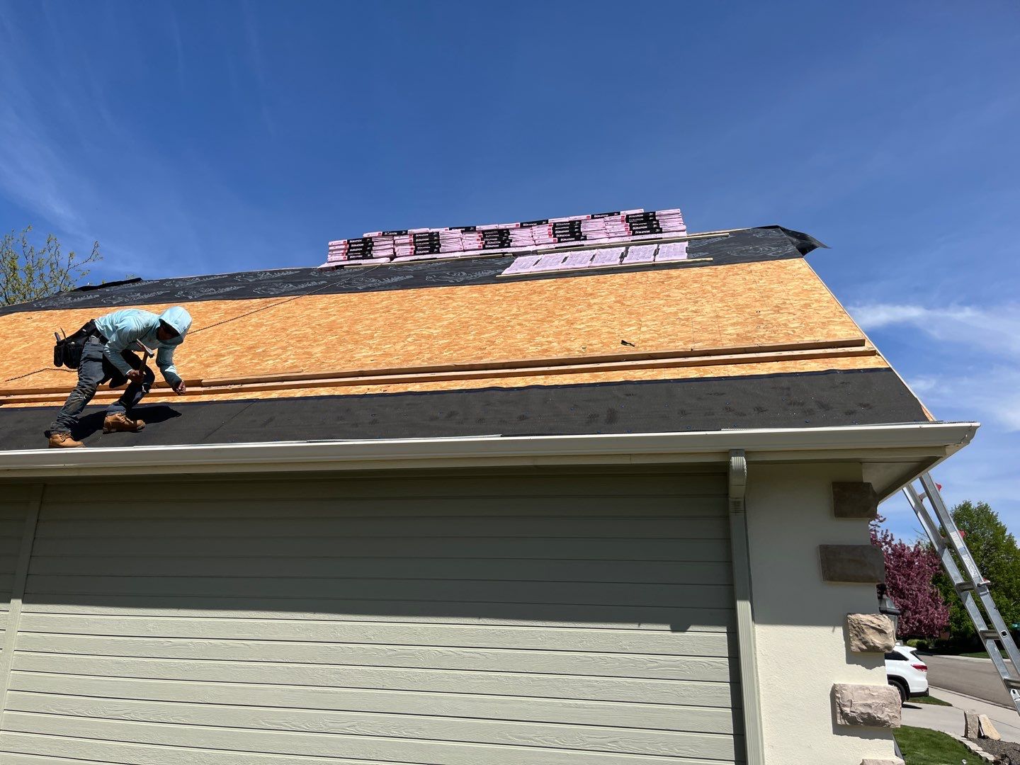 Meridian ID Residential Roofing Installation using Owens Corning by ID Roofing LLC