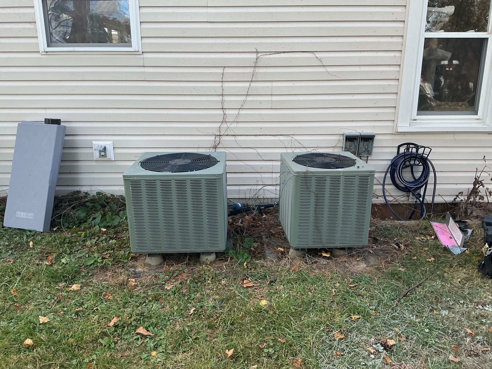 2 System change out in Edinburg by Elemental Heating and air conditioning LLC