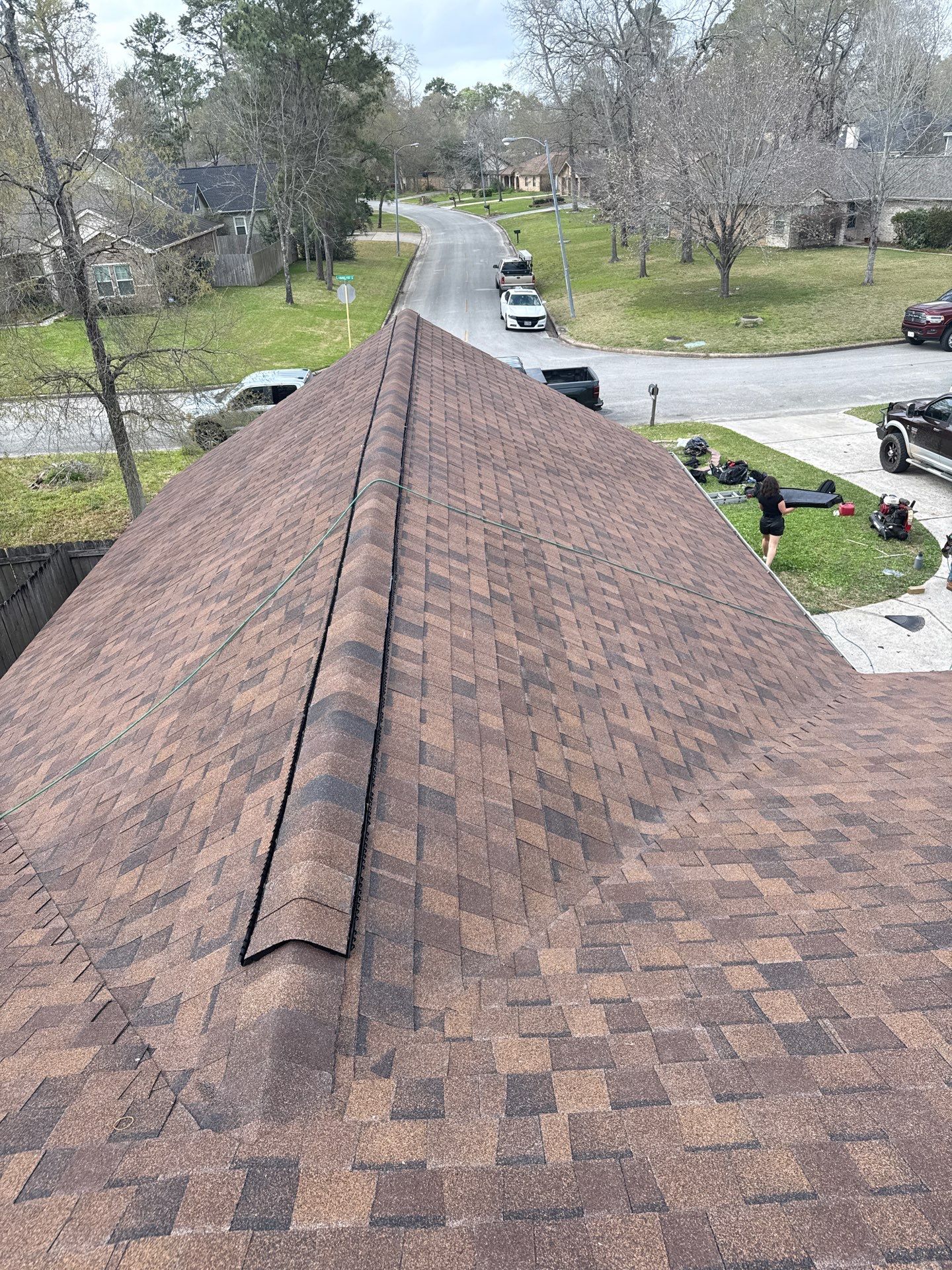 Crosby Roof Installation using Atlas Pinnacle Pristine by Modern BYLT Roofing & Construction