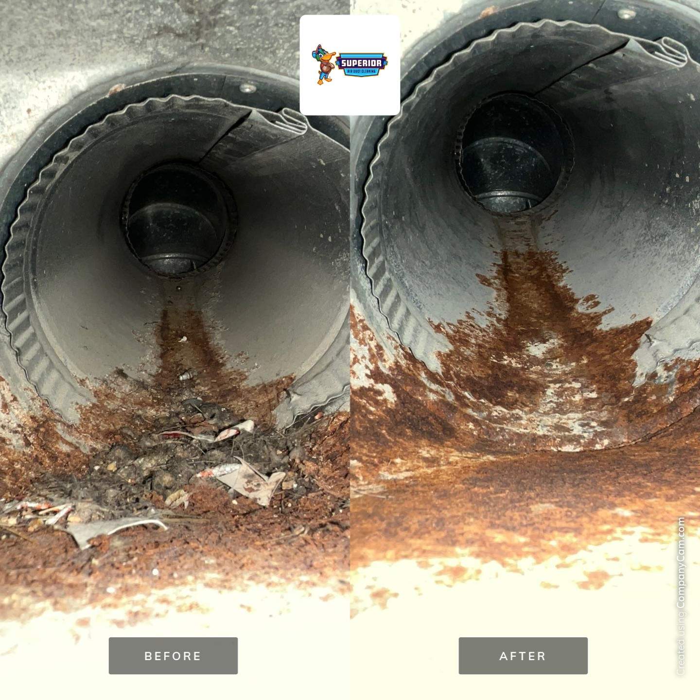 Air Duct Cleaning With a Vacuum Truck in Cranberry Township, PA by Superior Air Duct Cleaning