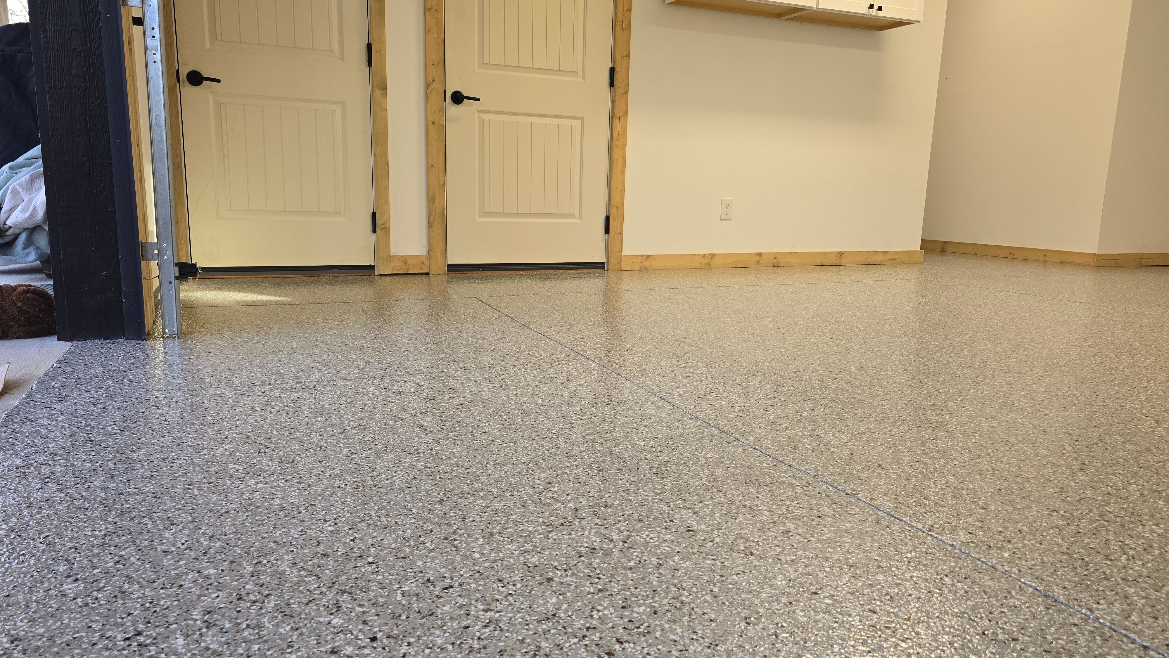 Garage using Creekbed by Elite Floor Solutions