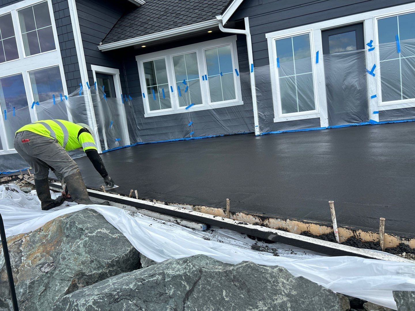 Randy | Driveway Paving & Stamped Patio Finish, Asphalt & Concrete Project by Jireh Asphalt & Concrete Inc 