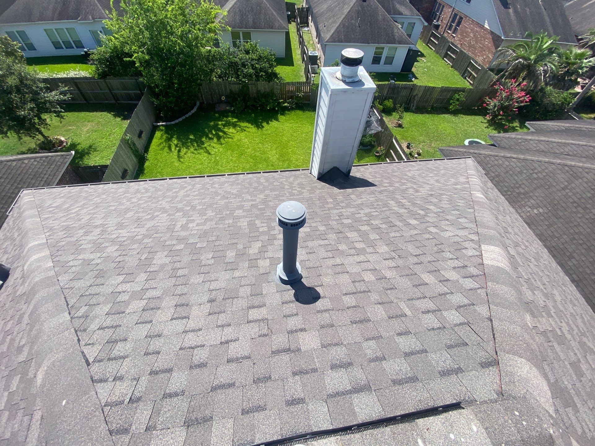 Hail Damage using Owen's Corning Duration (Lifetime) Shingles by Roof Repair Company