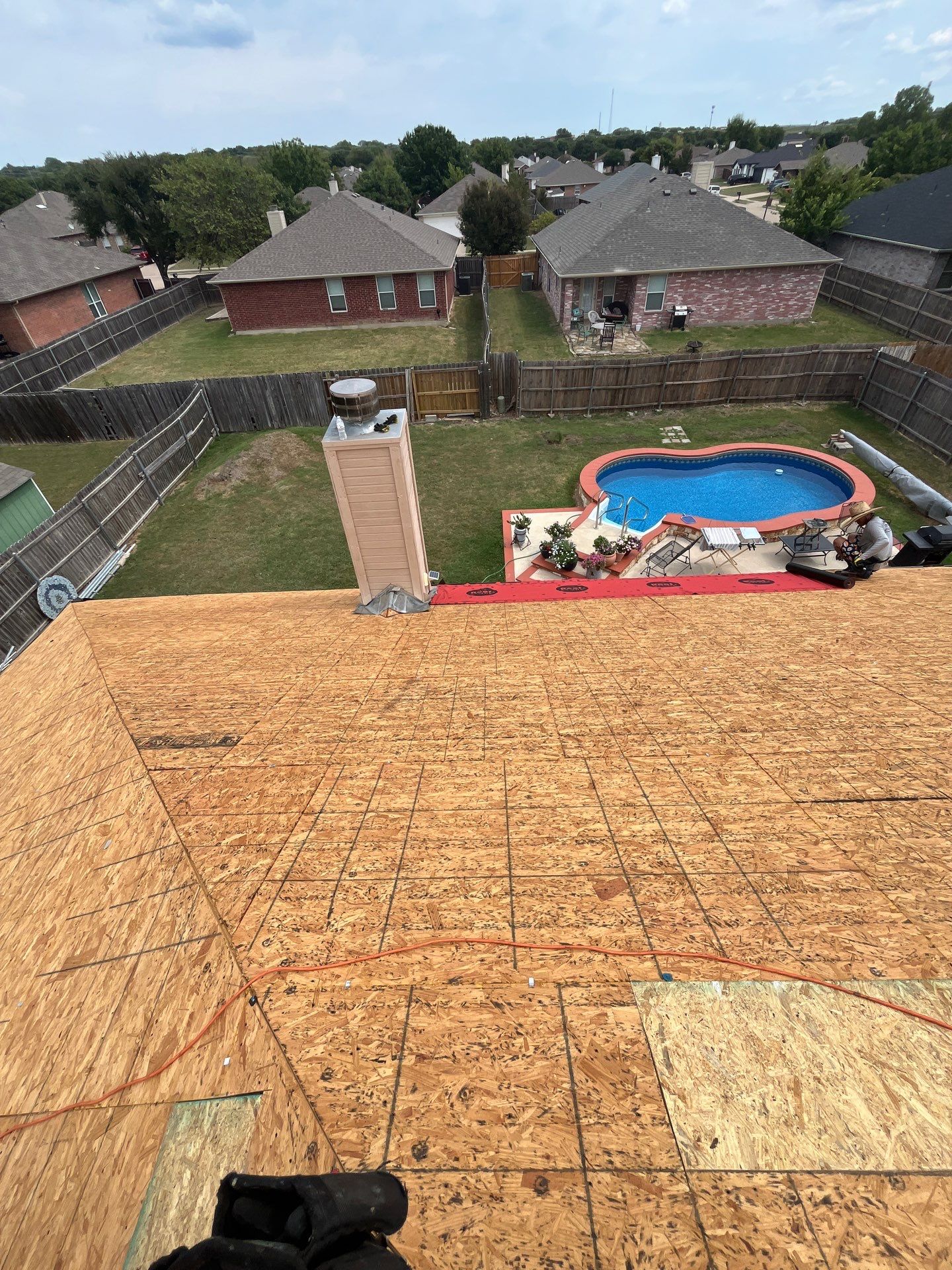 USAA Approved Reroof Project by Berry Good Roofing 