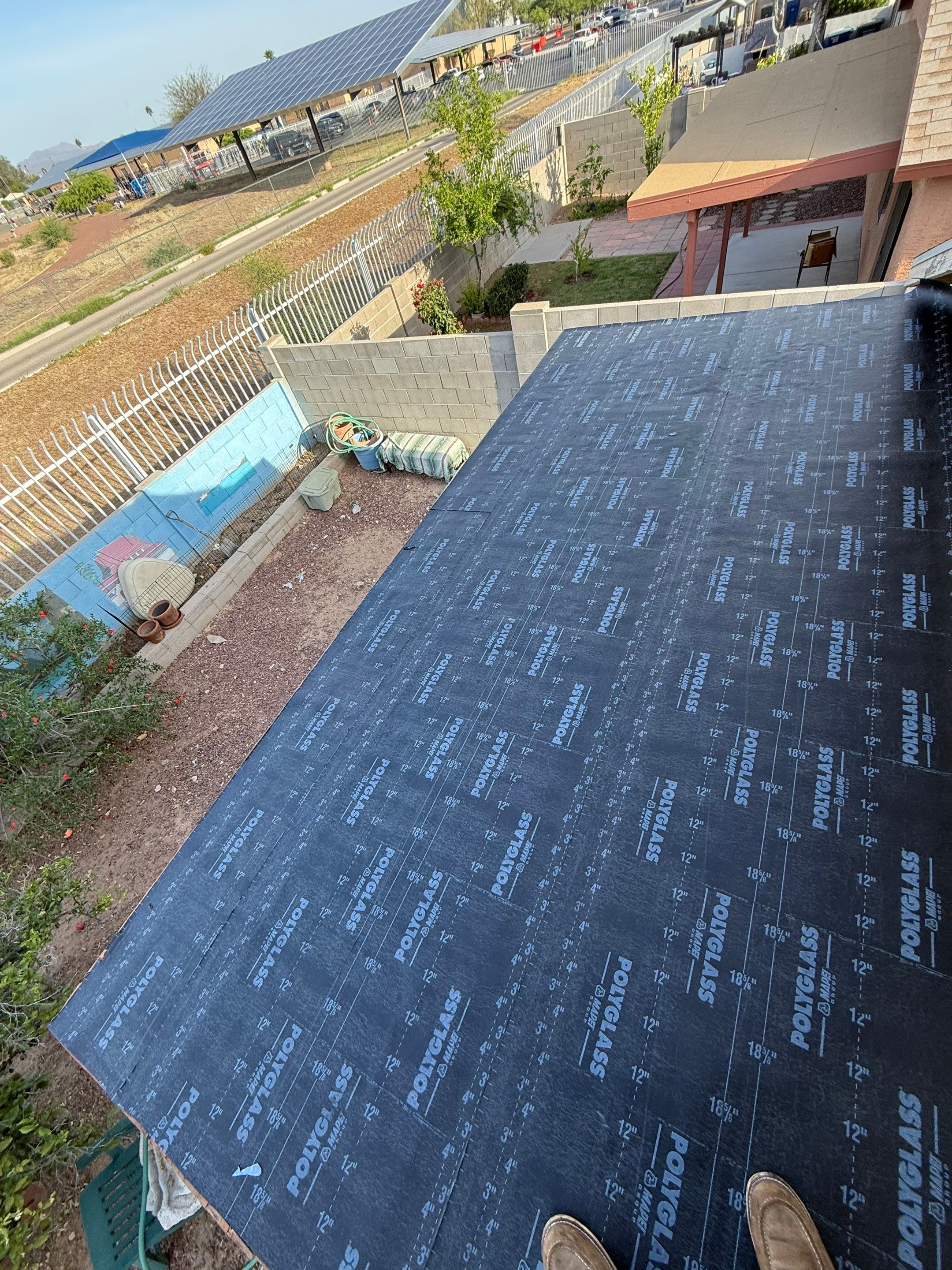 Project in Tucson by West Coast Roofing AZ