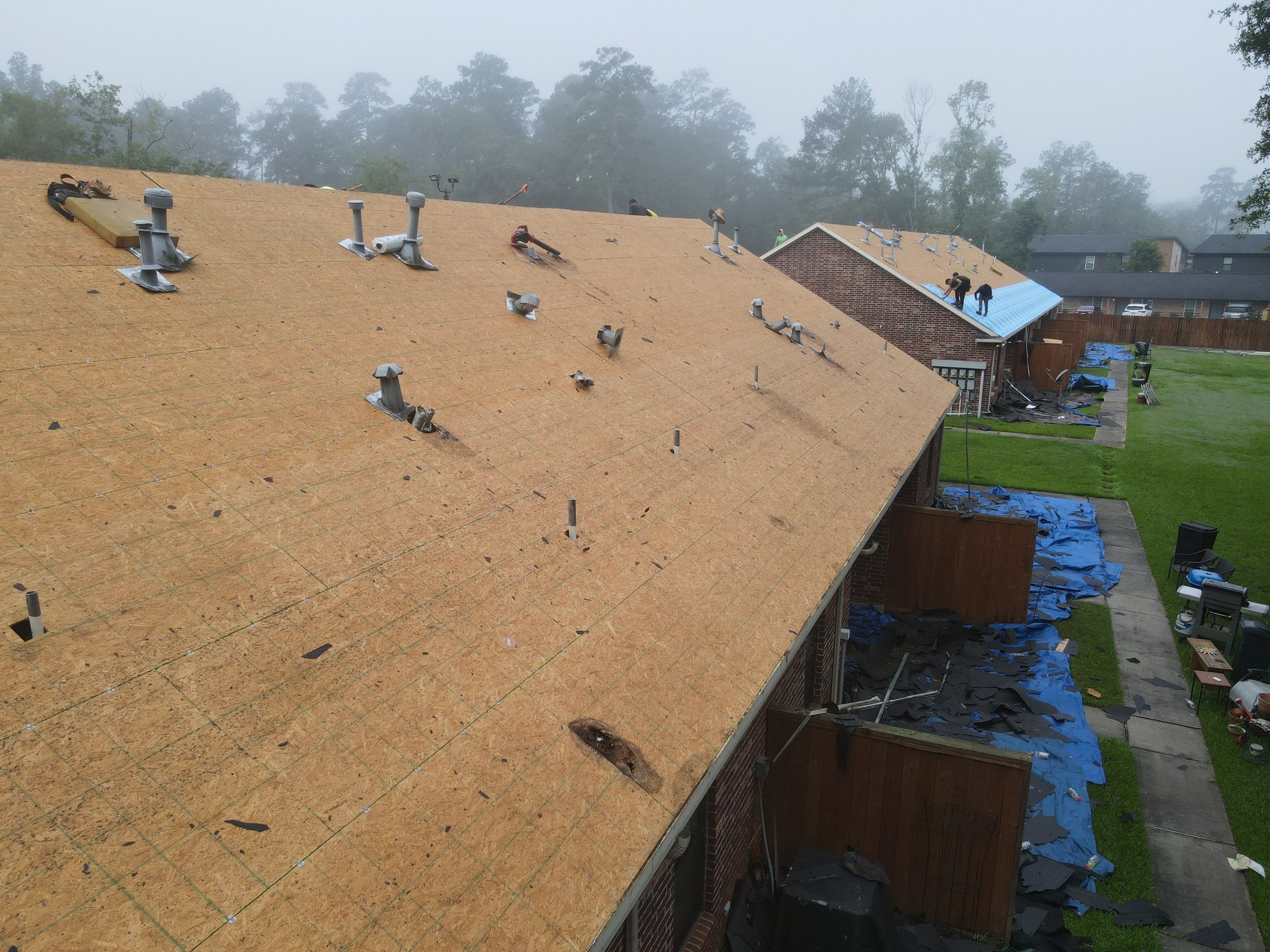 Commercial Roofing Installation using Malarkey Vista Impact Resistant by Roof Concepts Construction