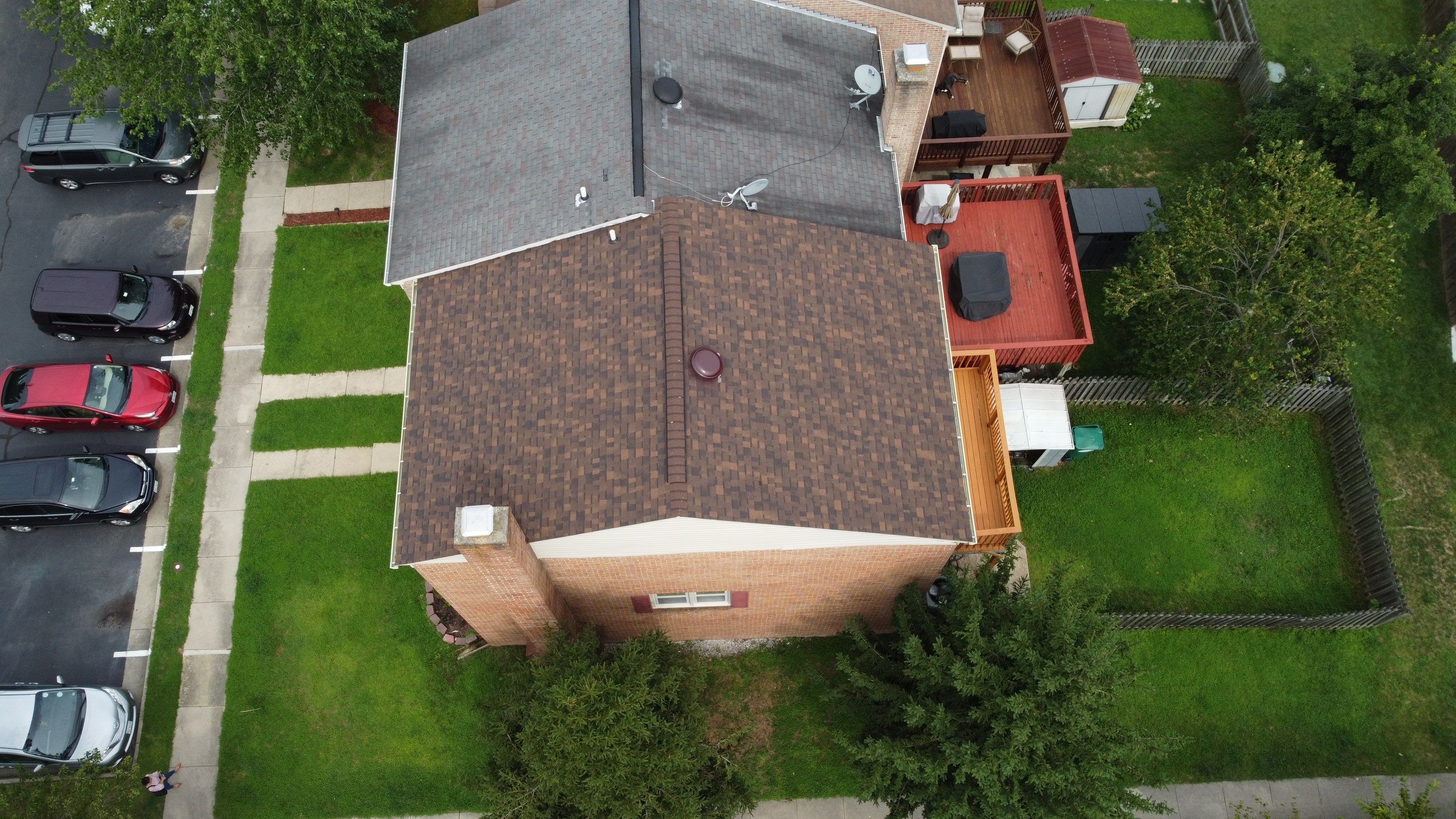 Exterior Renovations using Owens Corning TrueDefinition Architectural Shingle by RJC General Construction, LLC.