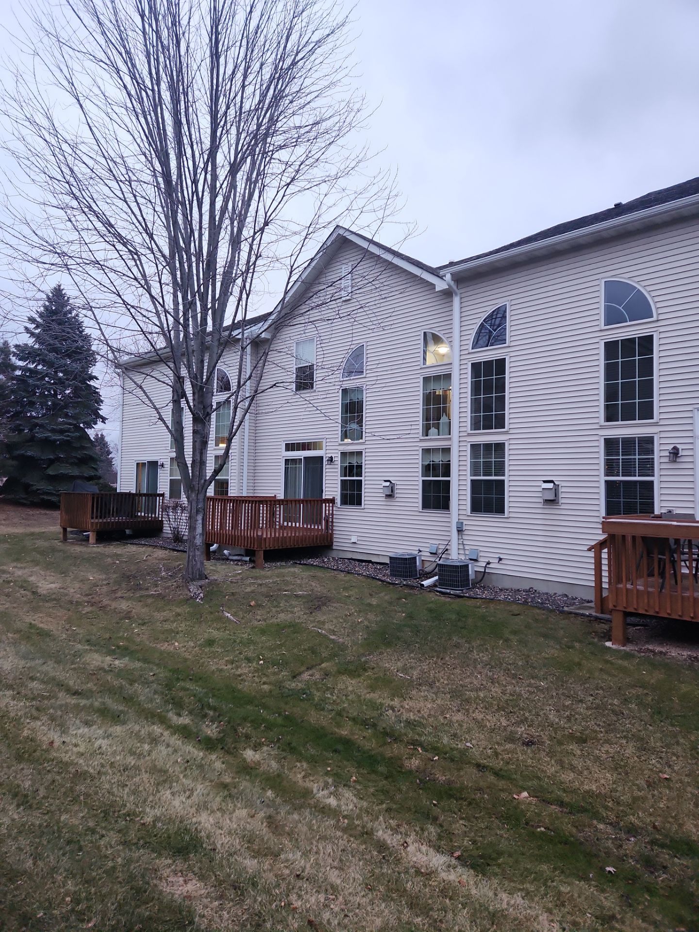 3x4" Downspouts in Chaska by Next Level Seamless Gutters / Exteriors Inc.
