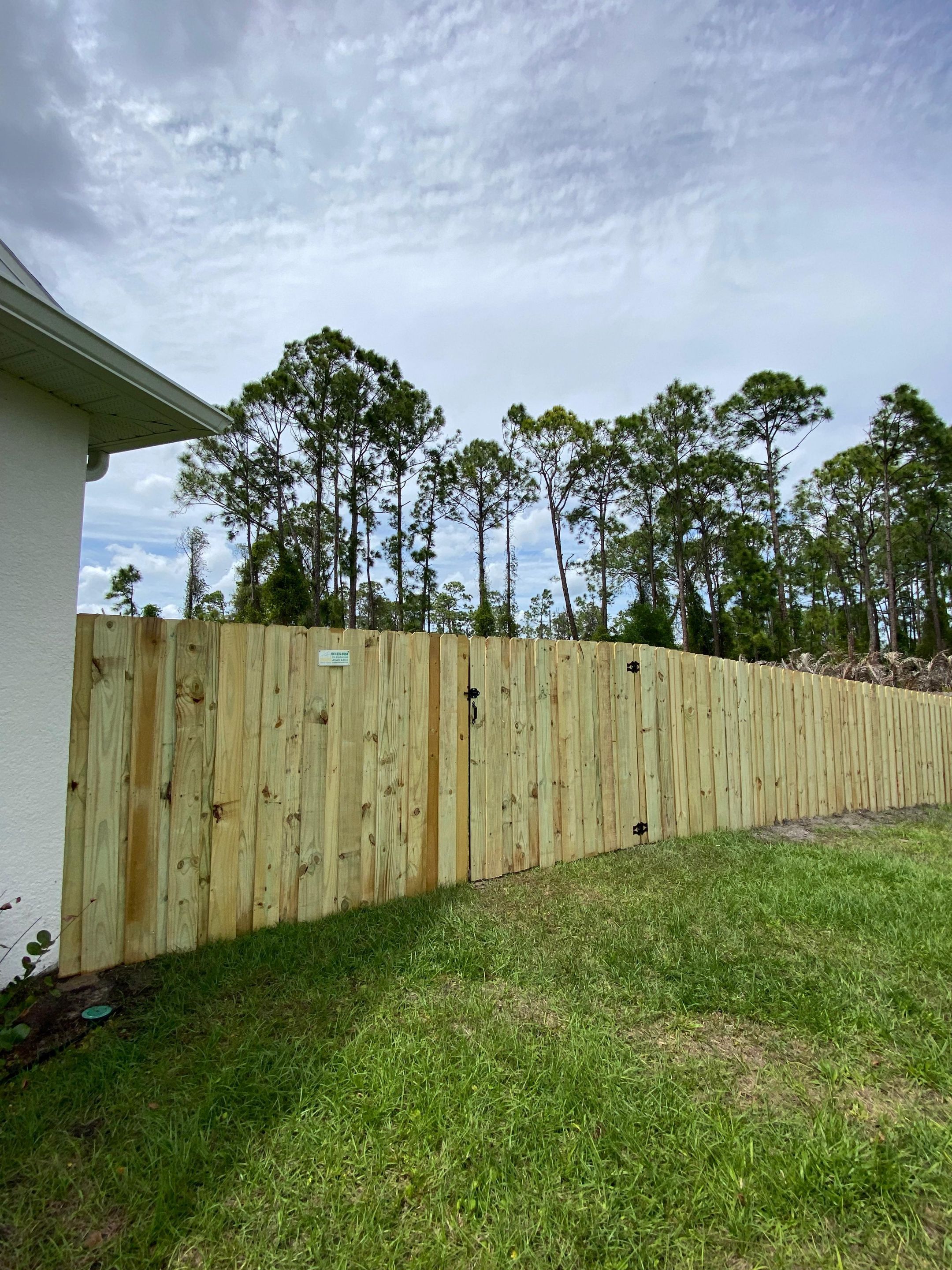 Wood Install in North Port by True Fence LLC